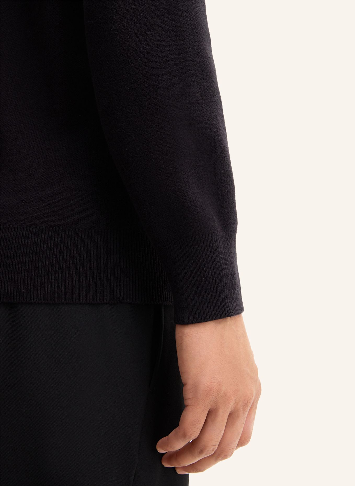 STRELLSON Pullover FARO: SCHWARZ