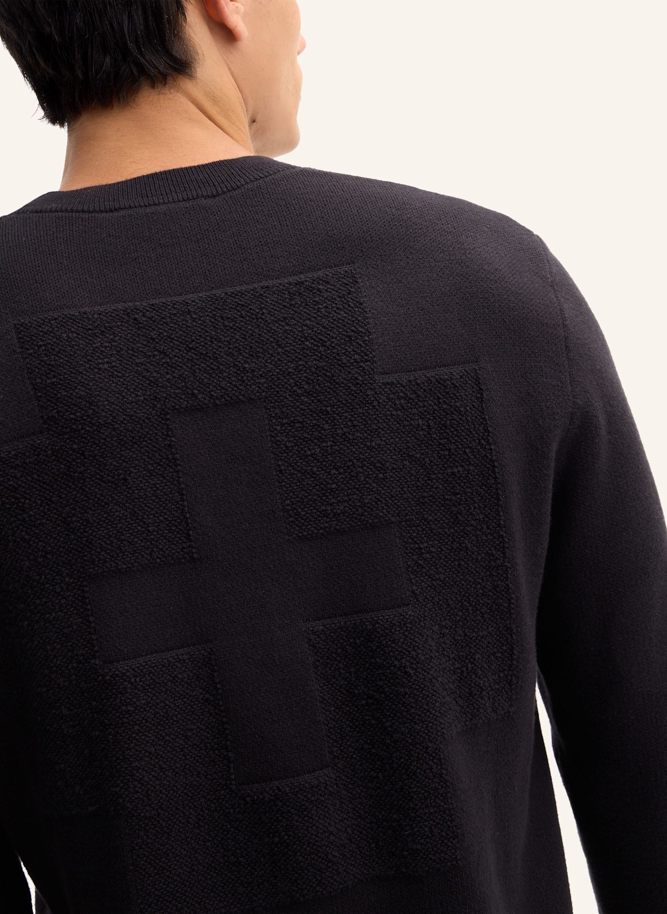 STRELLSON Pullover FARO: SCHWARZ