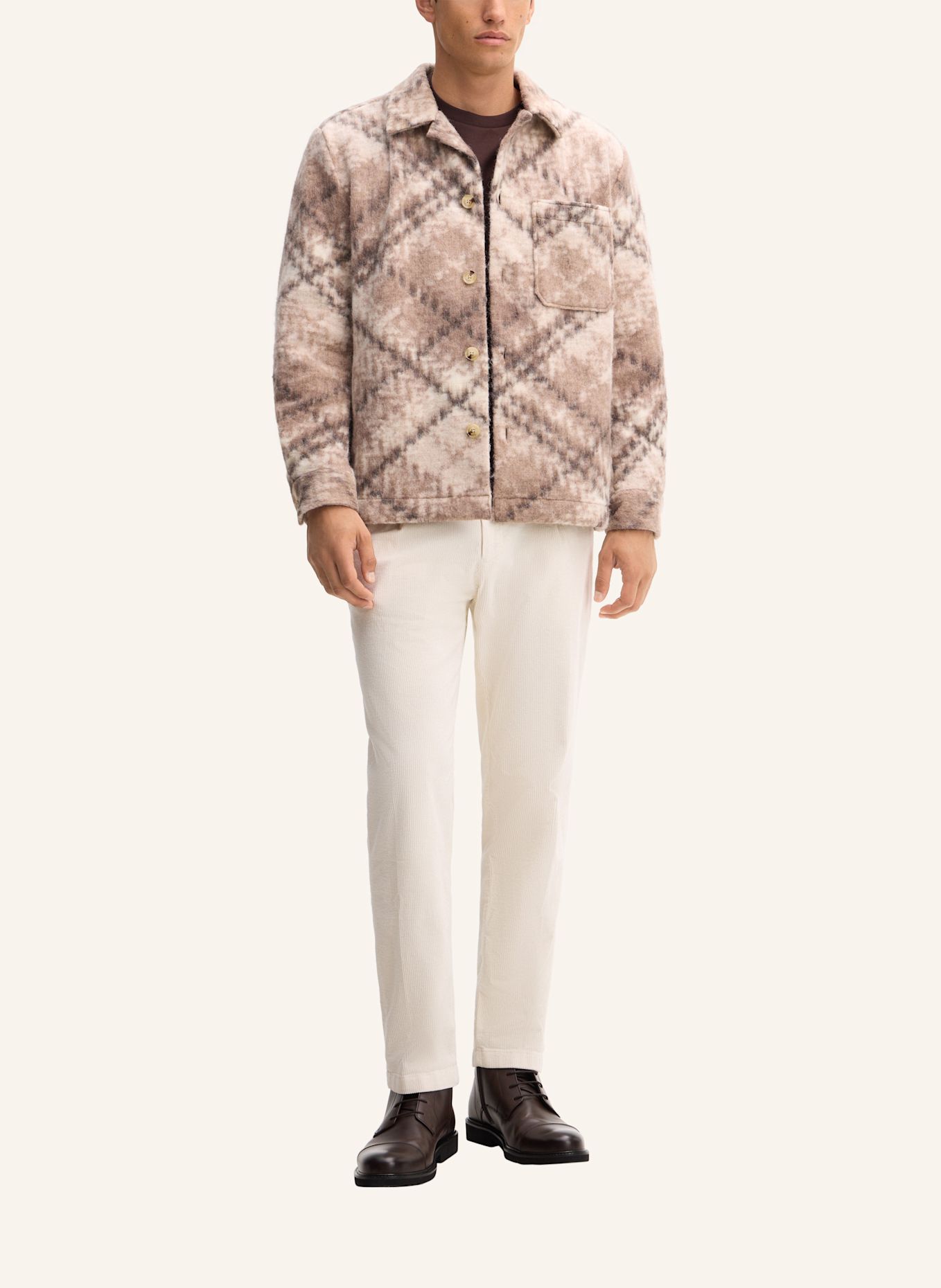 STRELLSON Hemdjacke: BEIGE
