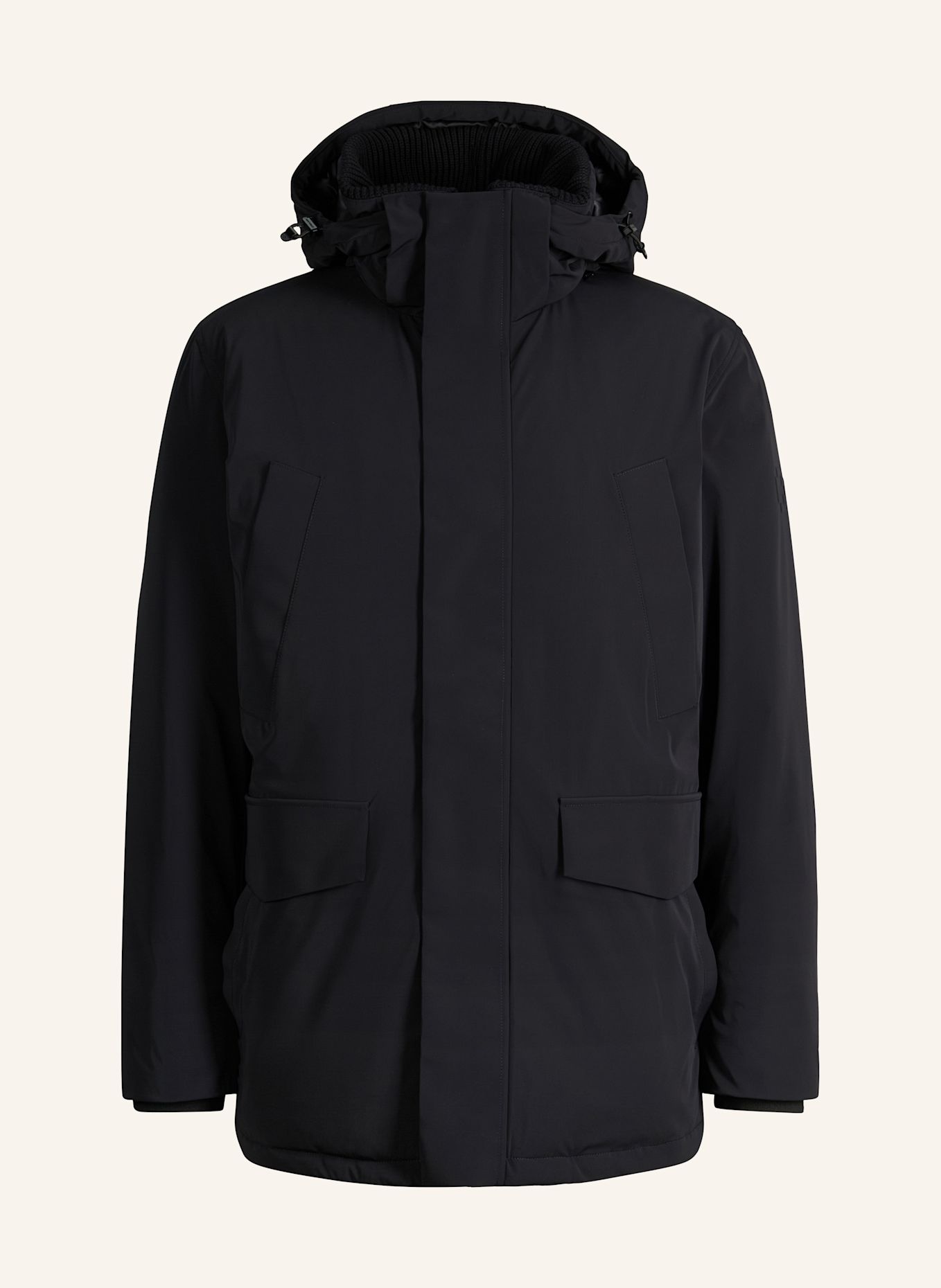 STRELLSON Parka: SCHWARZ