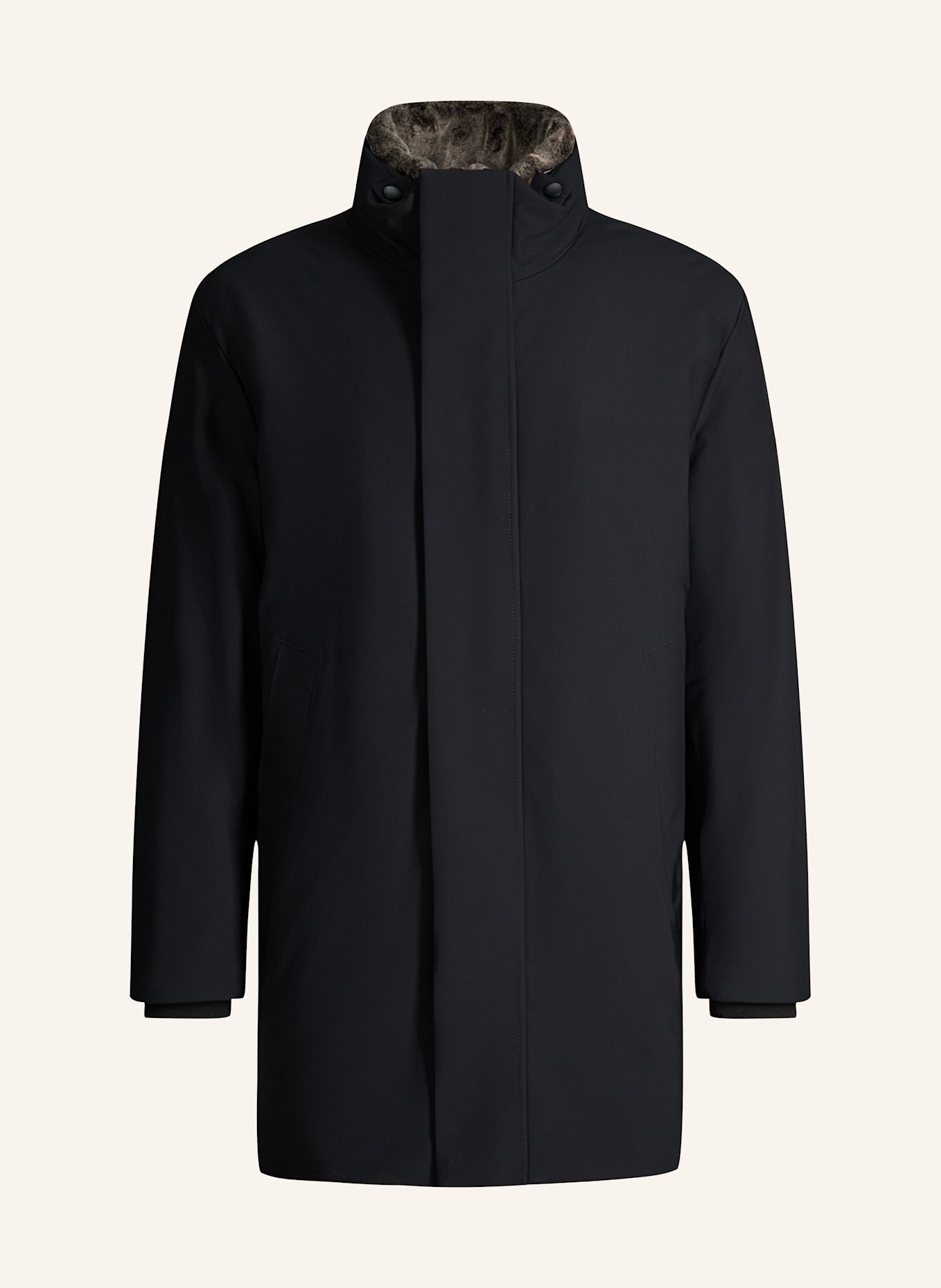 STRELLSON Parka FLEX: SCHWARZ