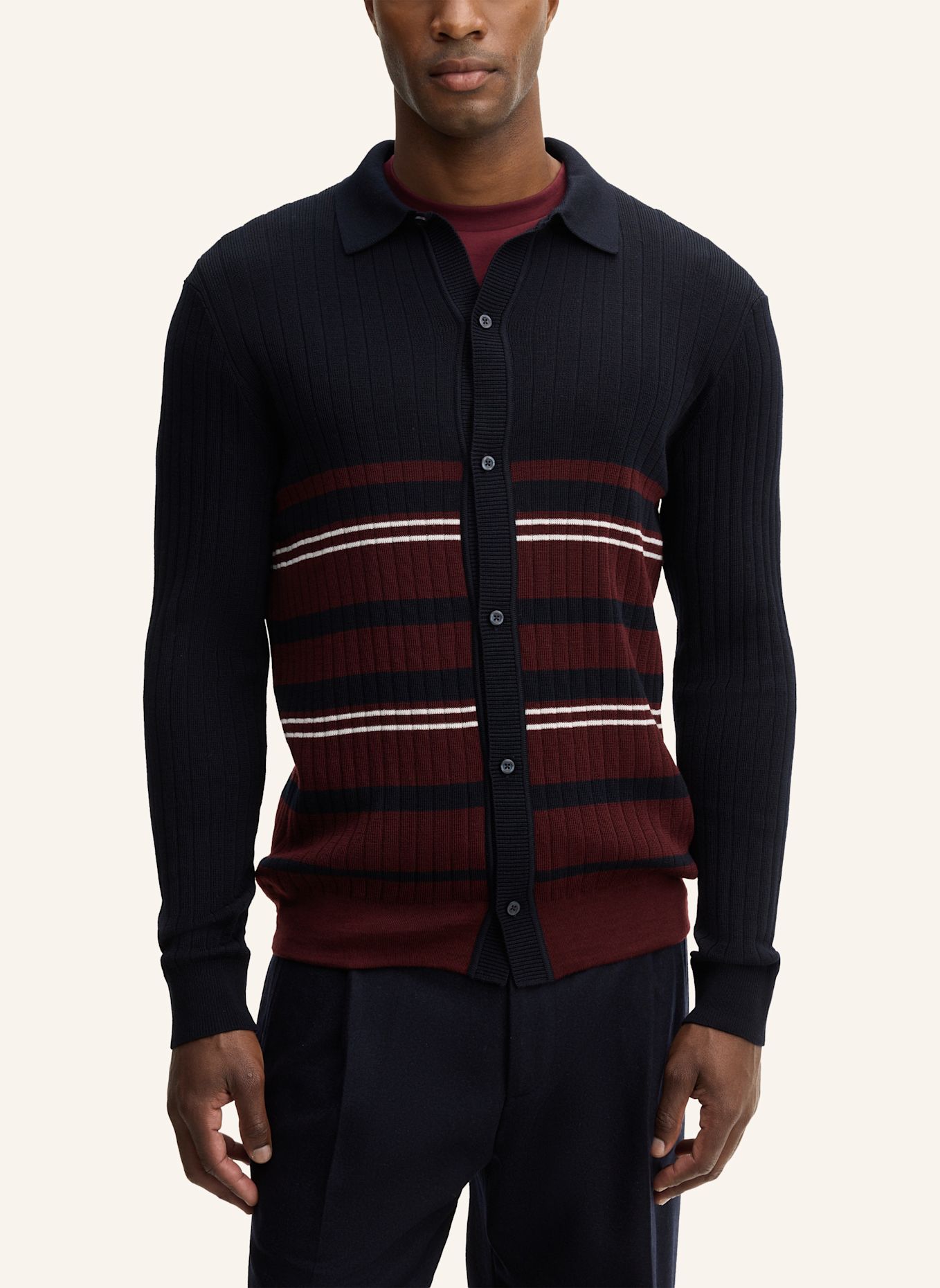STRELLSON Pullover: DUNKELBLAU