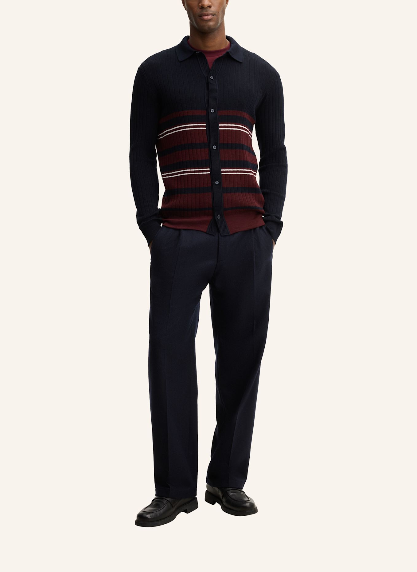 STRELLSON Pullover: DUNKELBLAU