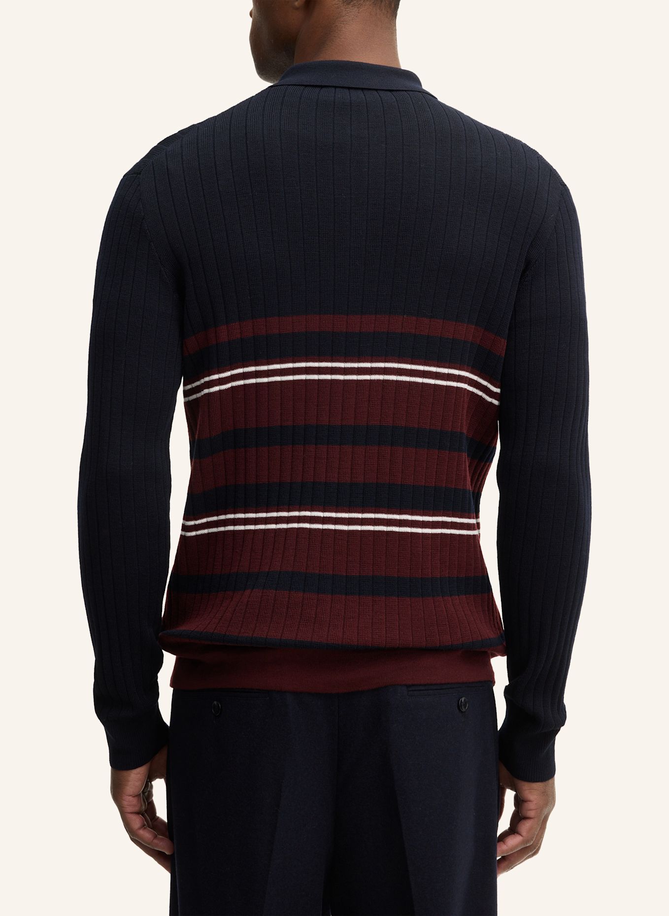 STRELLSON Pullover: DUNKELBLAU