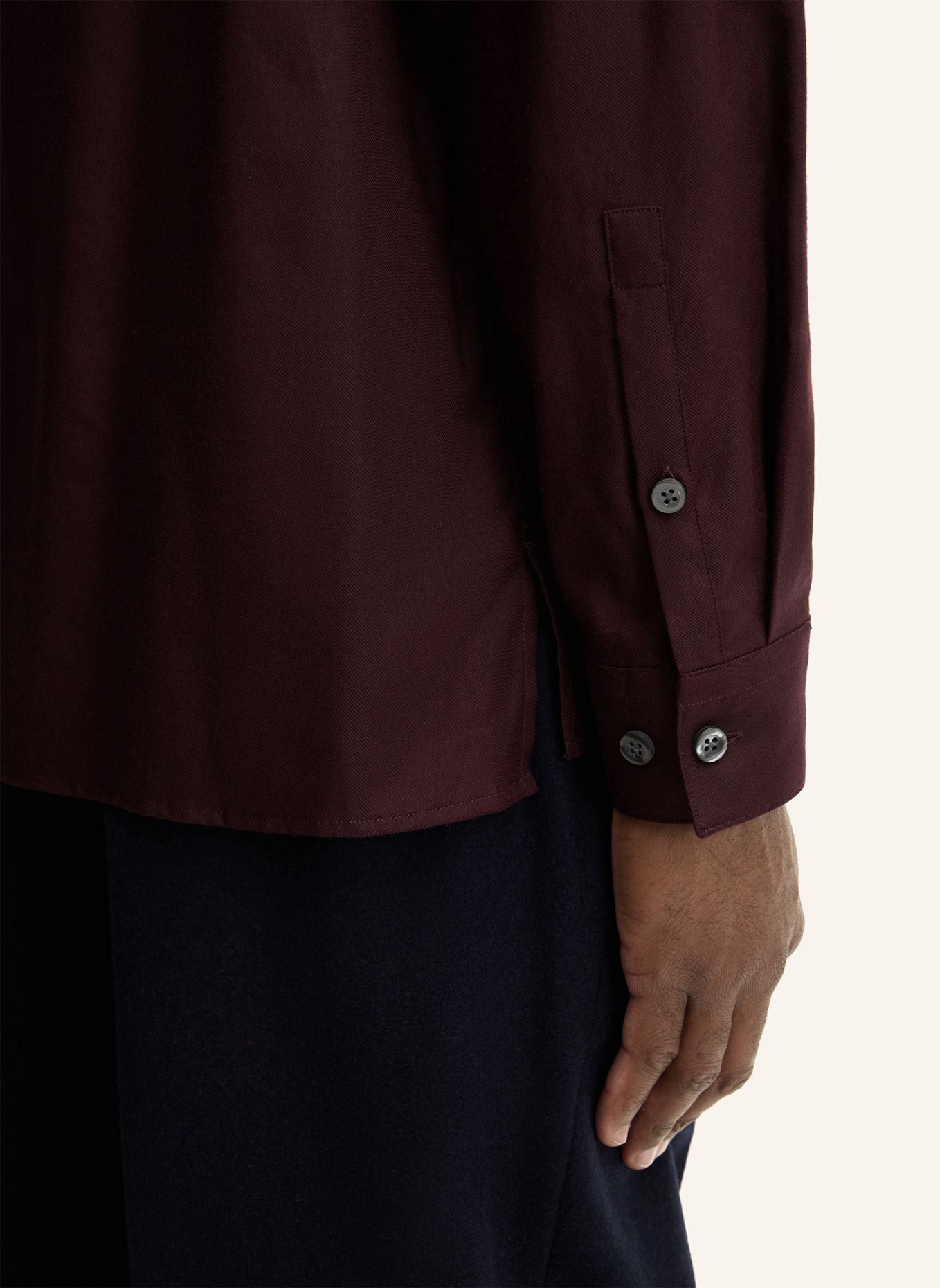STRELLSON Casual-Hemd: DUNKELROT