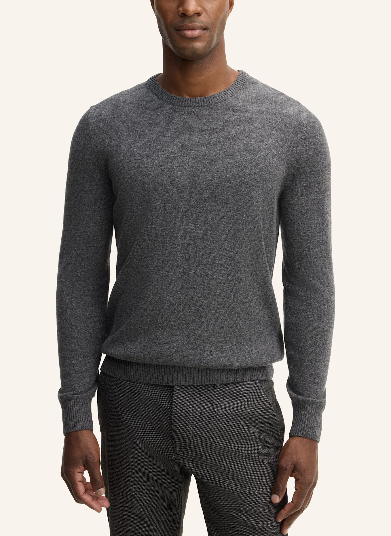 STRELLSON Pullover: GRAU