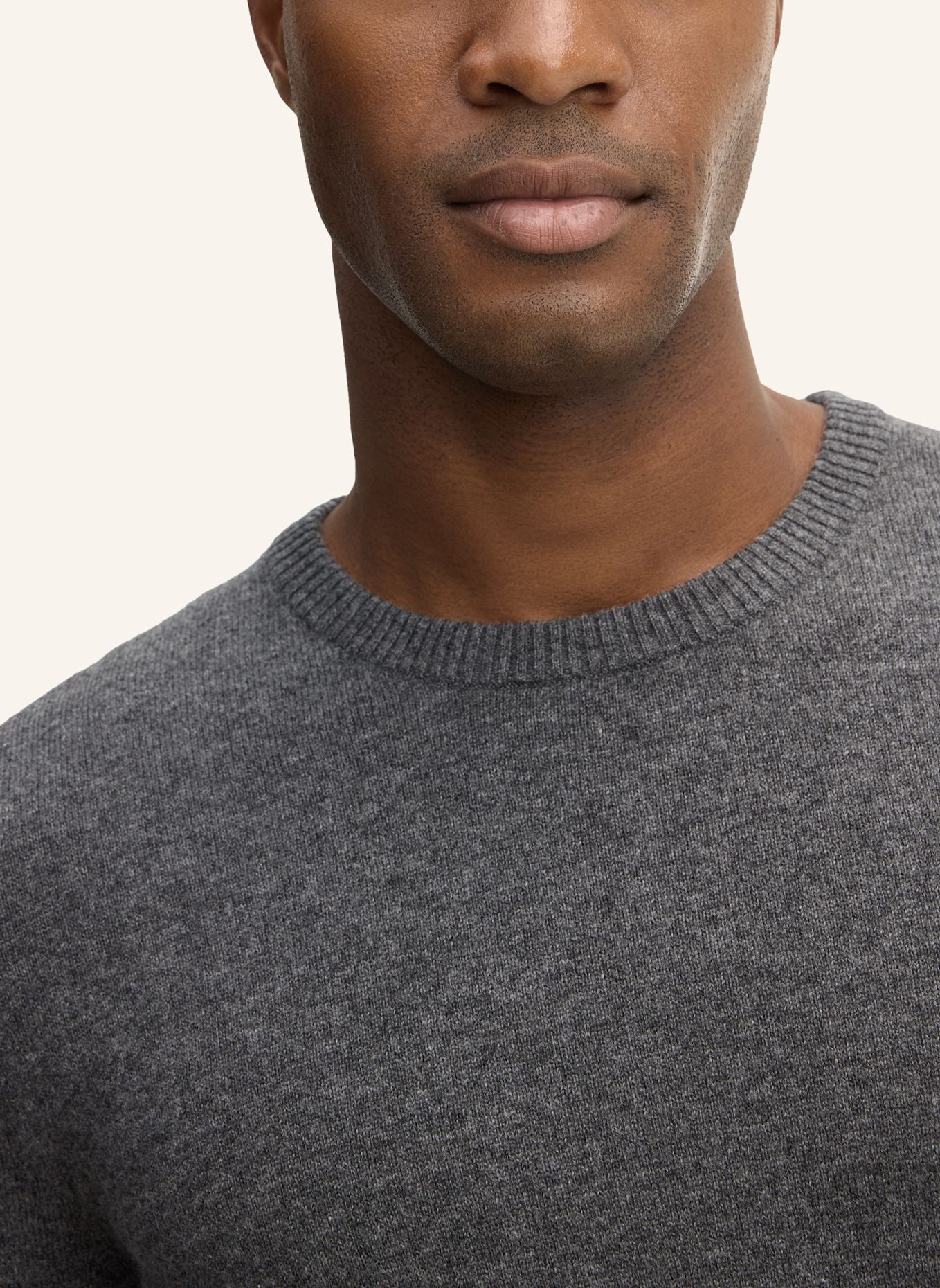 STRELLSON Pullover: GRAU