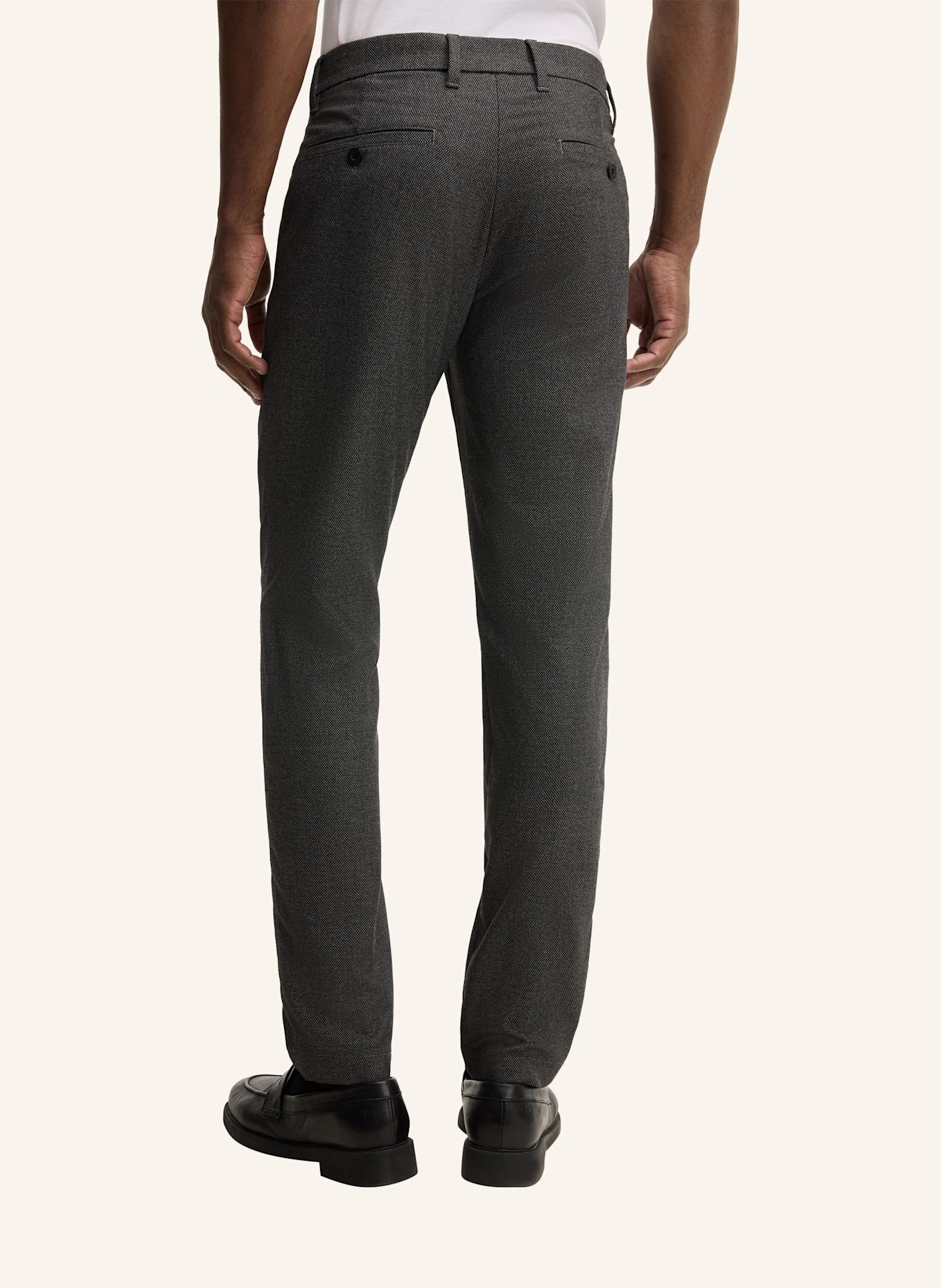 STRELLSON Chino aus Viskosemix: GRAU