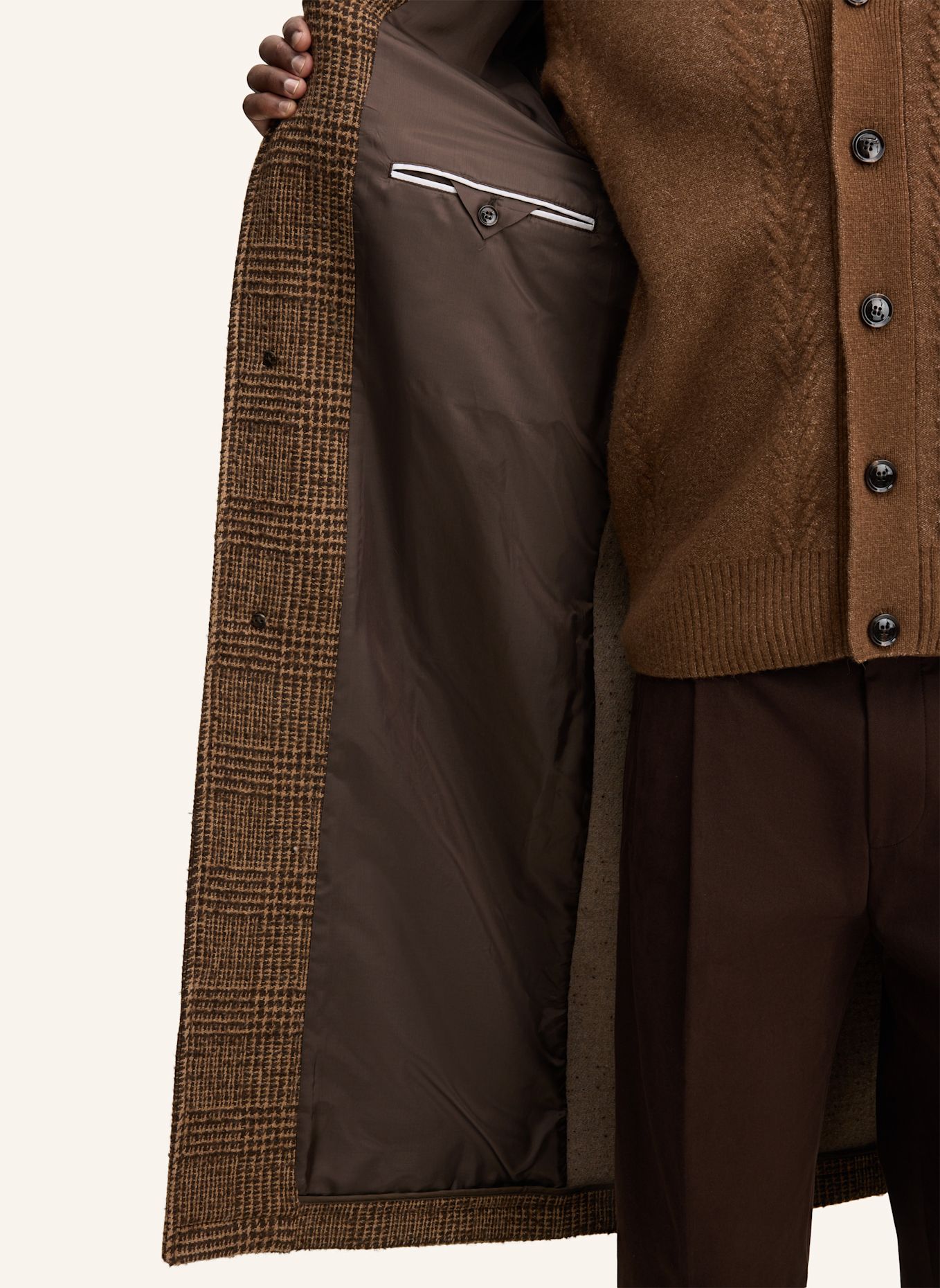 STRELLSON City-Mantel: BRAUN