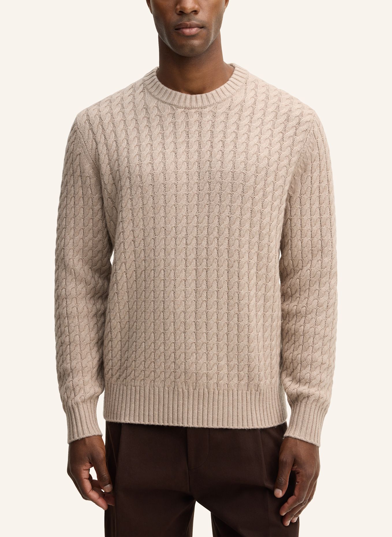 STRELLSON Pullover: BEIGE