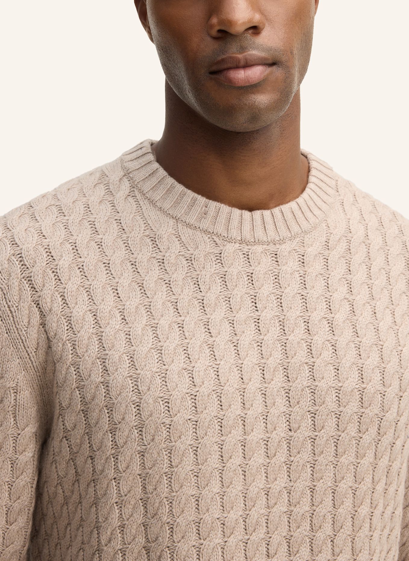 STRELLSON Pullover: BEIGE