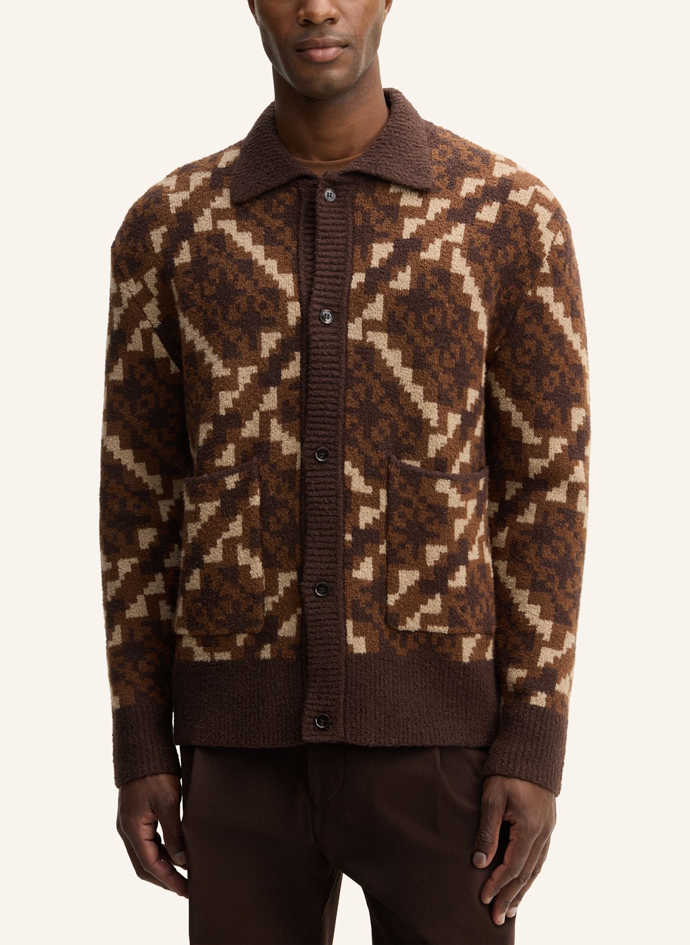 STRELLSON Pullover: BRAUN
