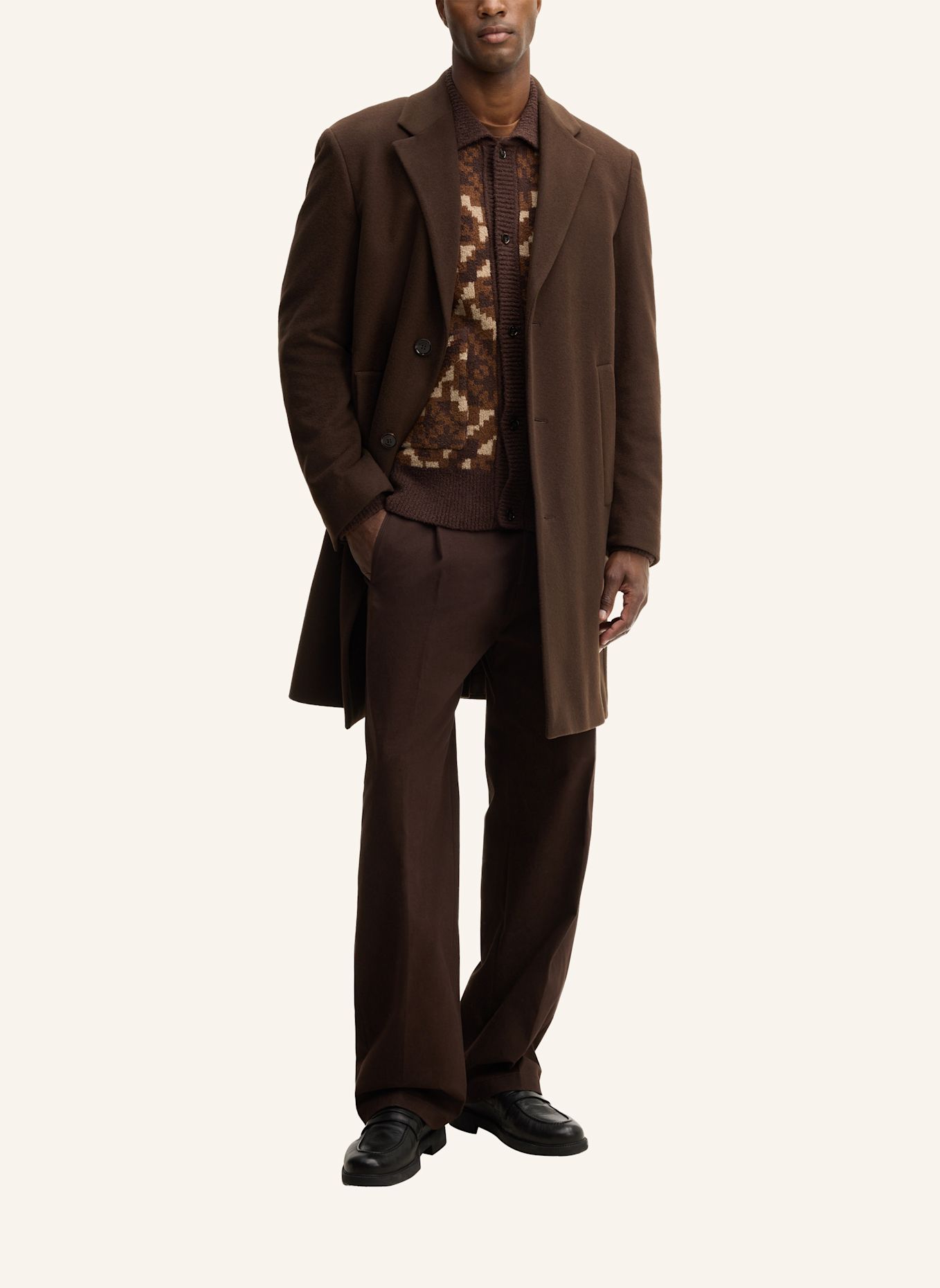 STRELLSON Pullover: BRAUN