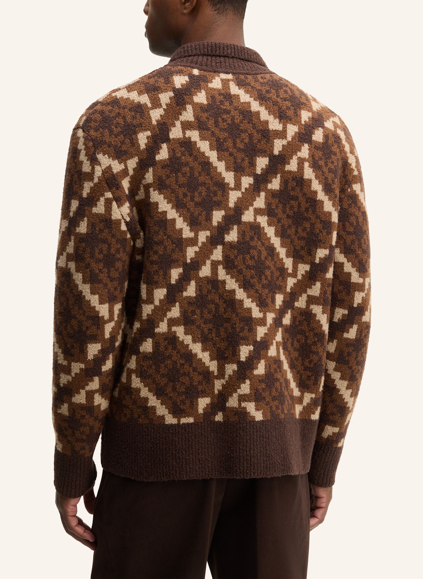STRELLSON Pullover: BRAUN