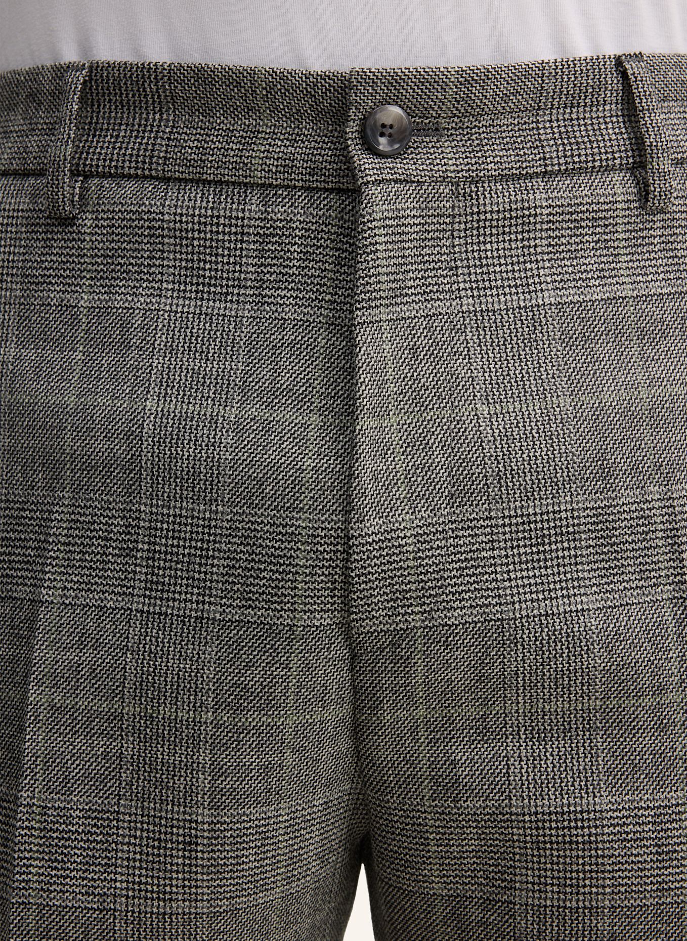 STRELLSON Schurwoll-Baukasten-Hose: GRAU