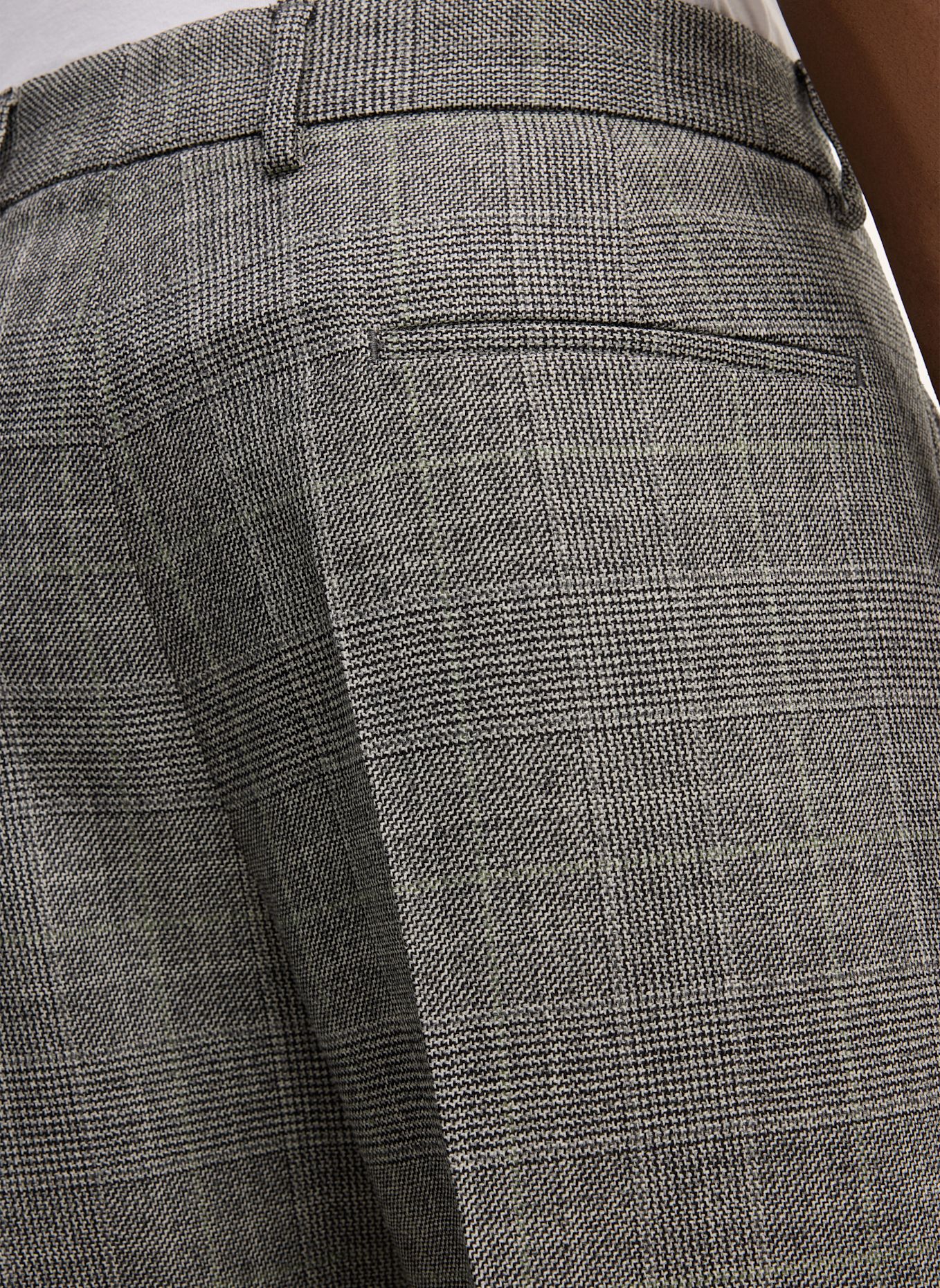 STRELLSON Schurwoll-Baukasten-Hose: GRAU
