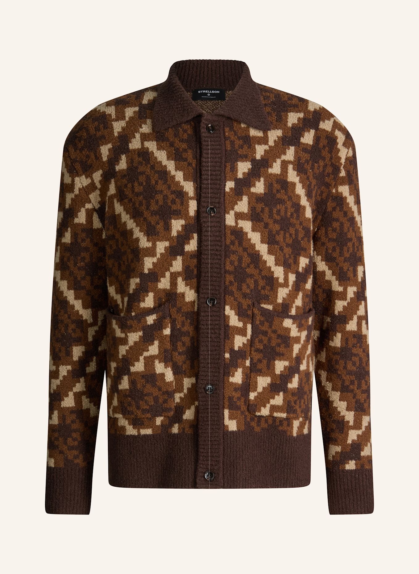 STRELLSON Pullover: BRAUN