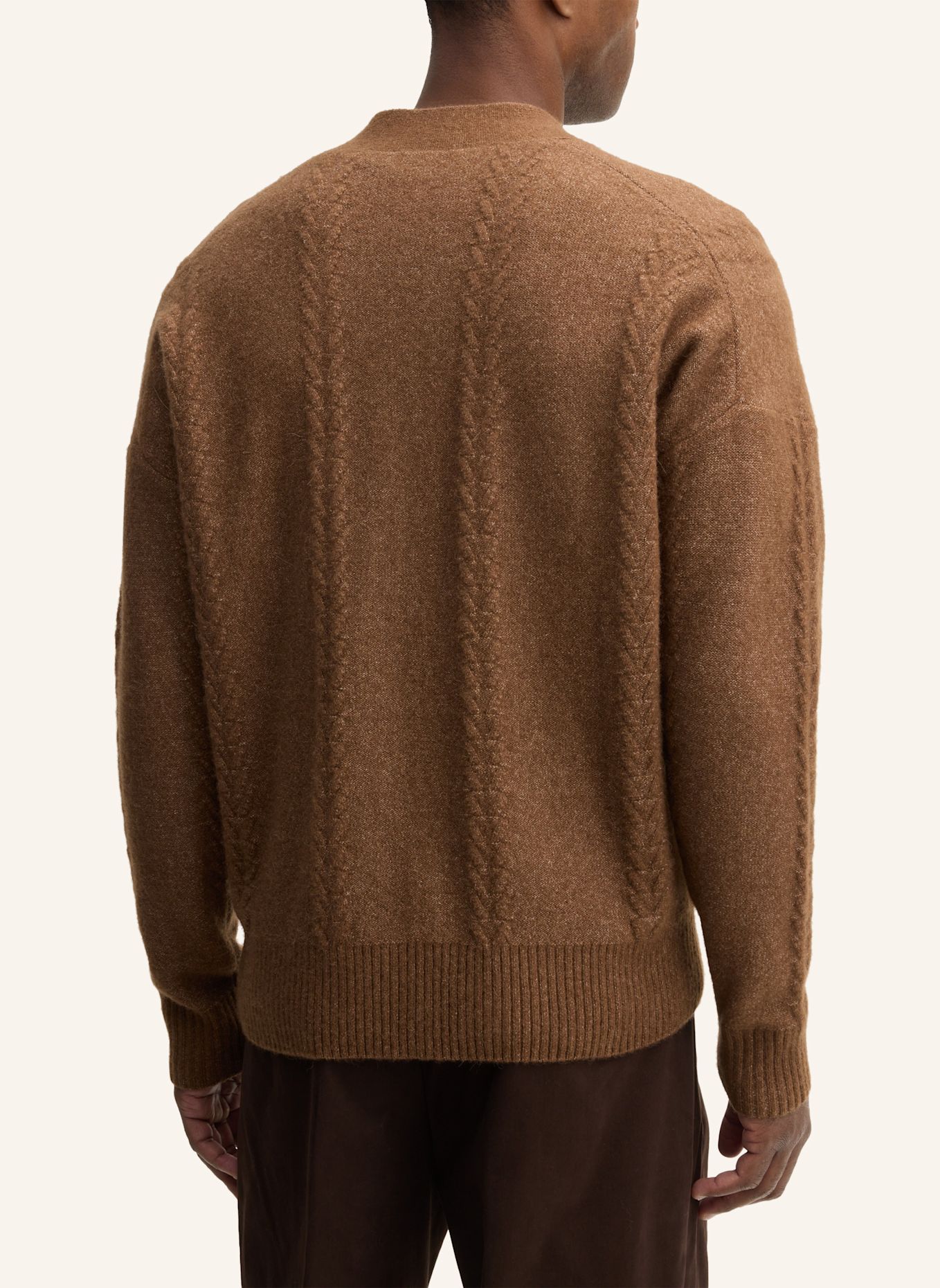 STRELLSON Strickjacke: BEIGE