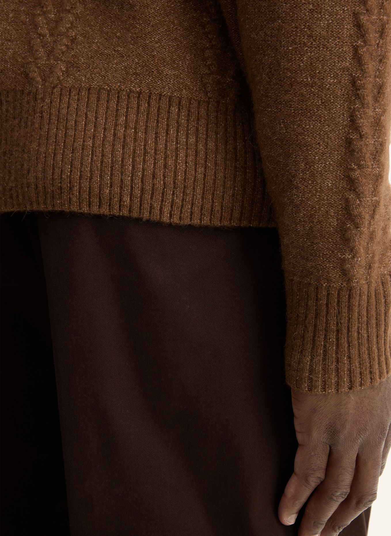 STRELLSON Strickjacke: BEIGE