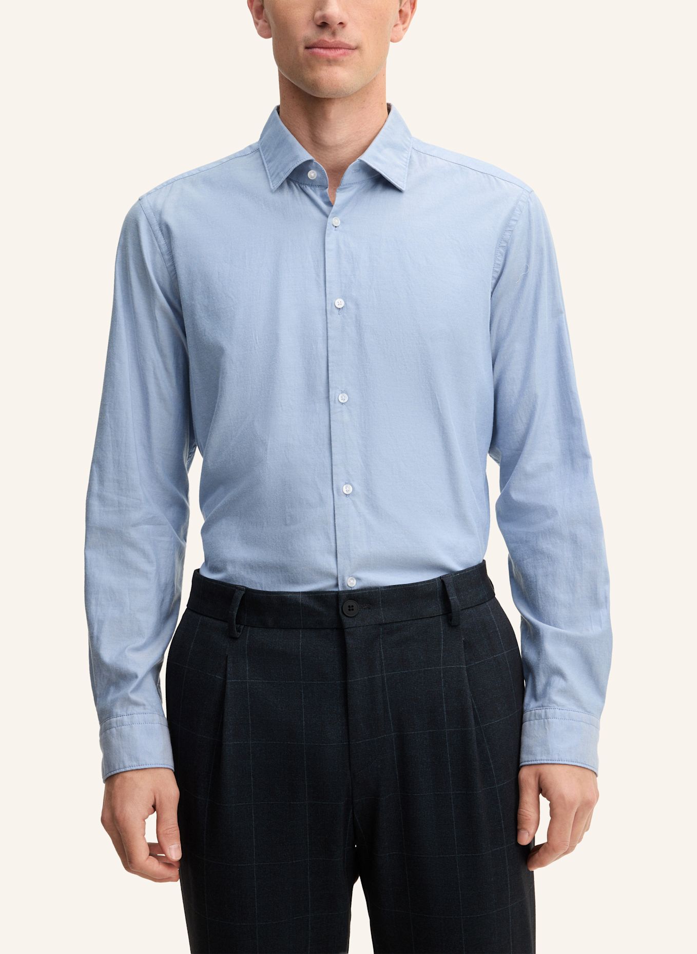 STRELLSON Hemd: BLAU