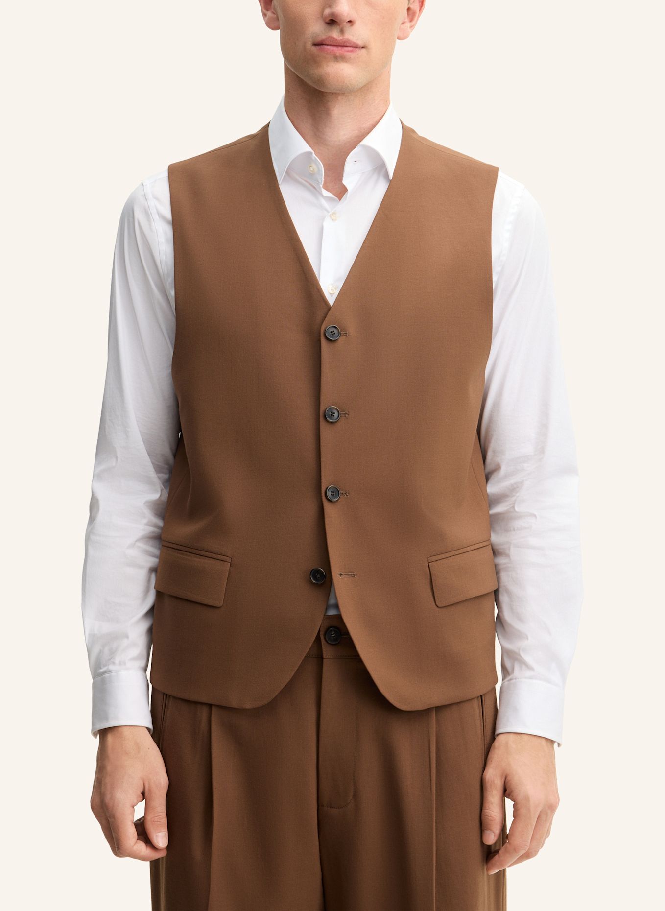 STRELLSON Weste: BRAUN