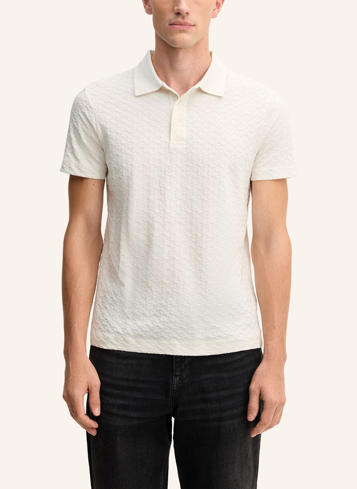 STRELLSON Poloshirt: WEISS