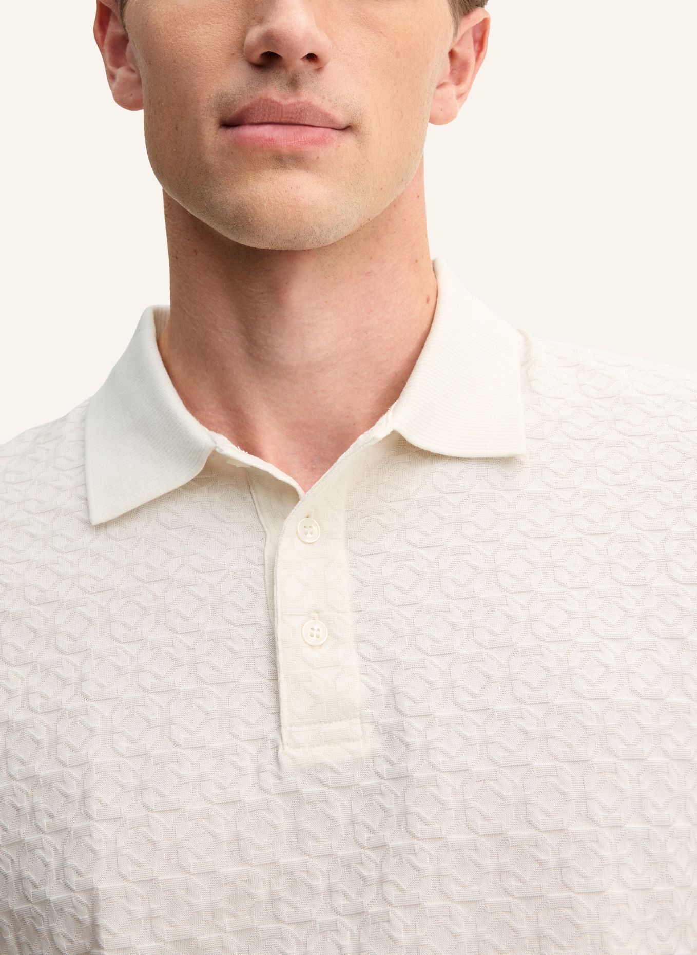 STRELLSON Poloshirt: WEISS