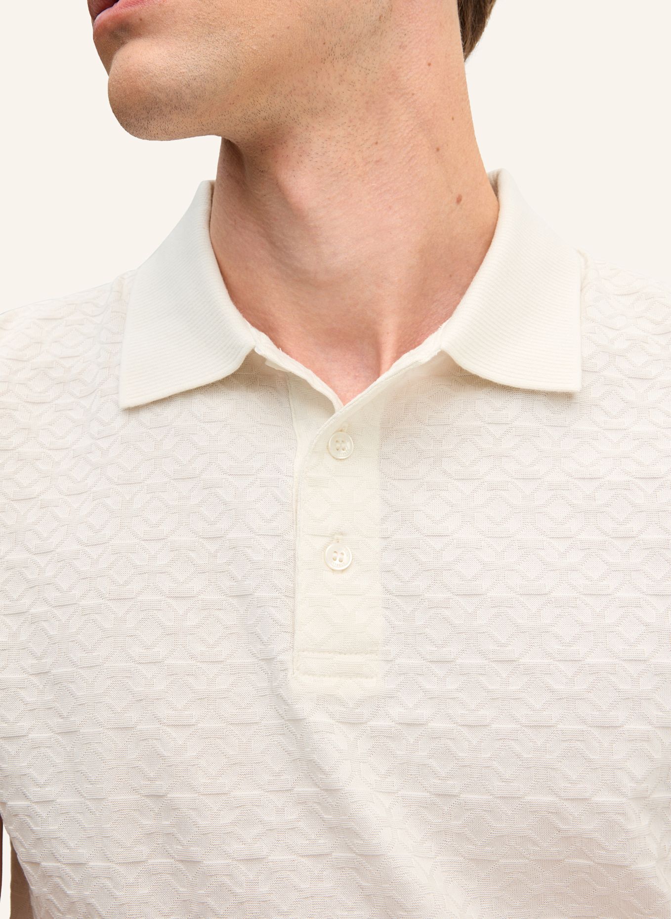 STRELLSON Poloshirt: WEISS
