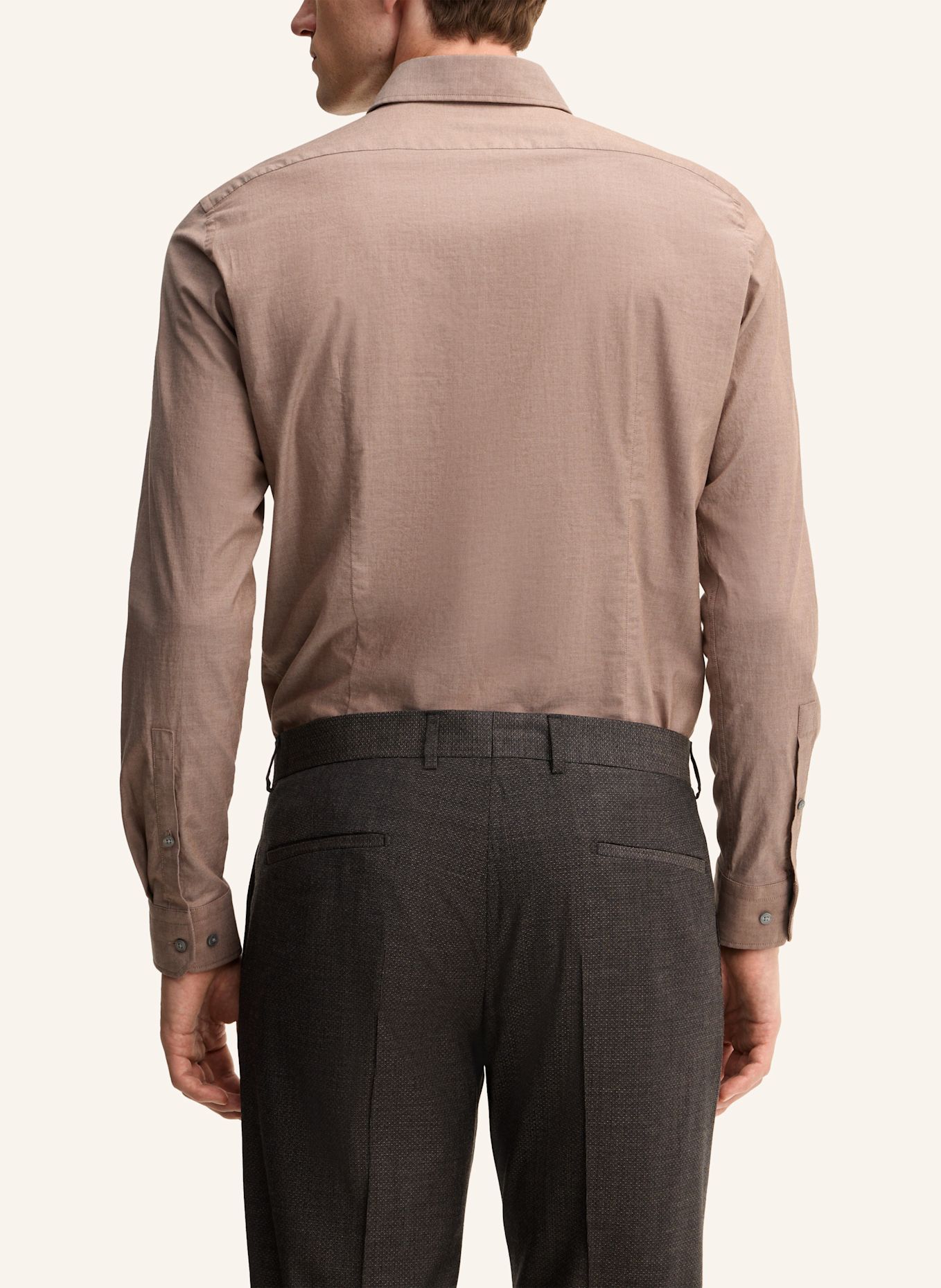 STRELLSON Hemd: BEIGE