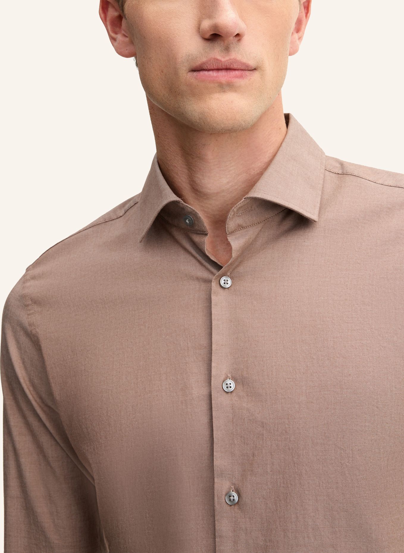 STRELLSON Hemd: BEIGE