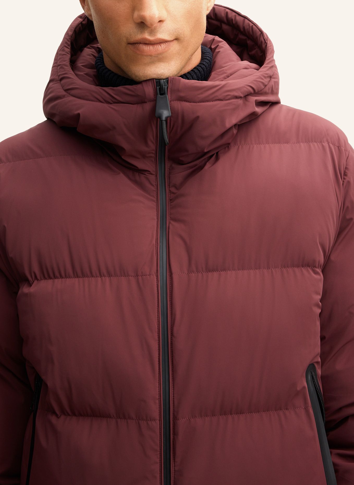 STRELLSON Steppjacke: DUNKELROT