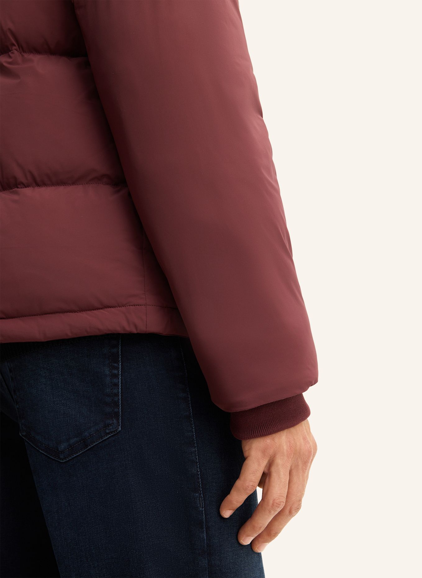 STRELLSON Steppjacke: DUNKELROT