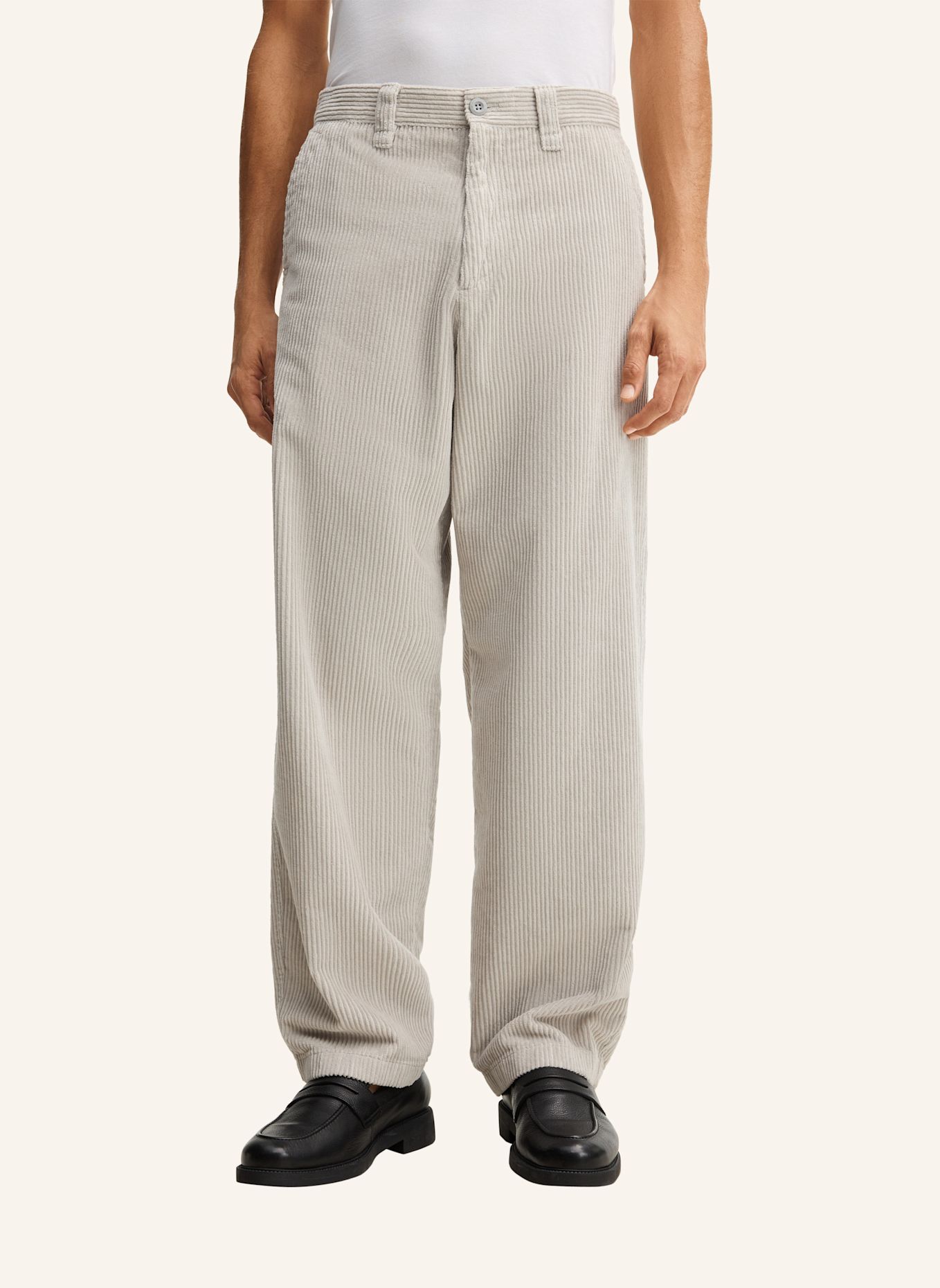 STRELLSON Cordhose: HELLGRAU