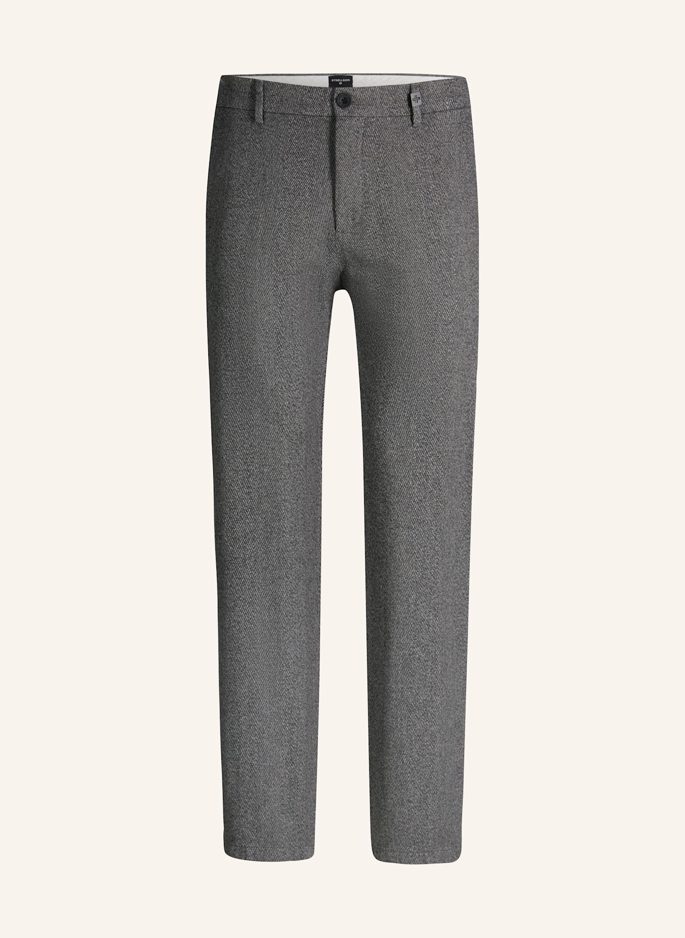 STRELLSON Hose aus Baumwollmix: GRAU
