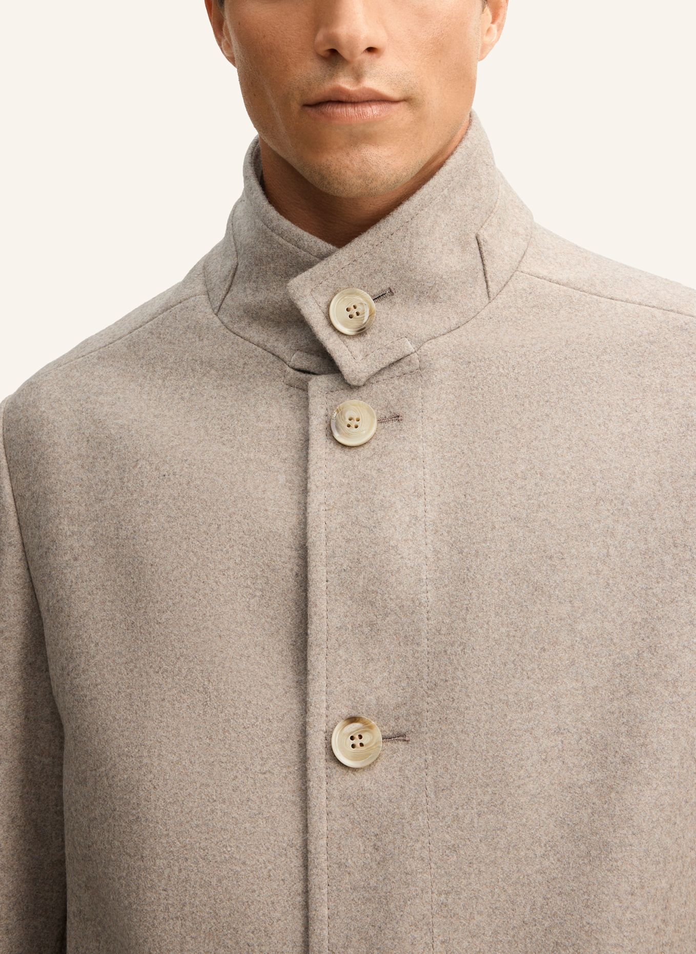 STRELLSON Wollmantel FINCHLEY 2.0: BEIGE