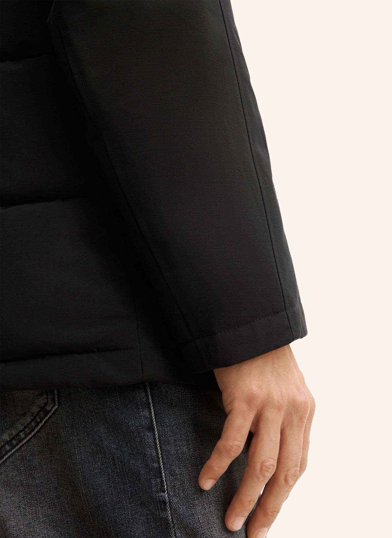 STRELLSON Steppjacke: SCHWARZ