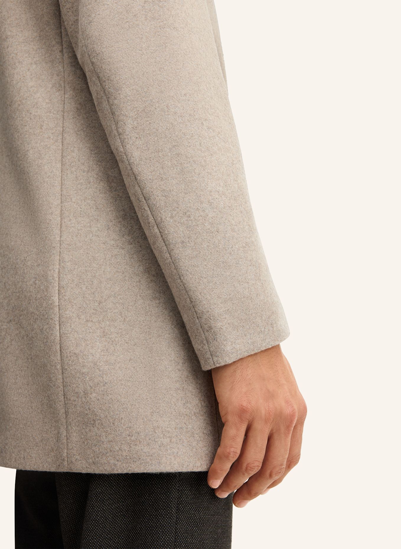 STRELLSON Wollmantel FINCHLEY 2.0: BEIGE