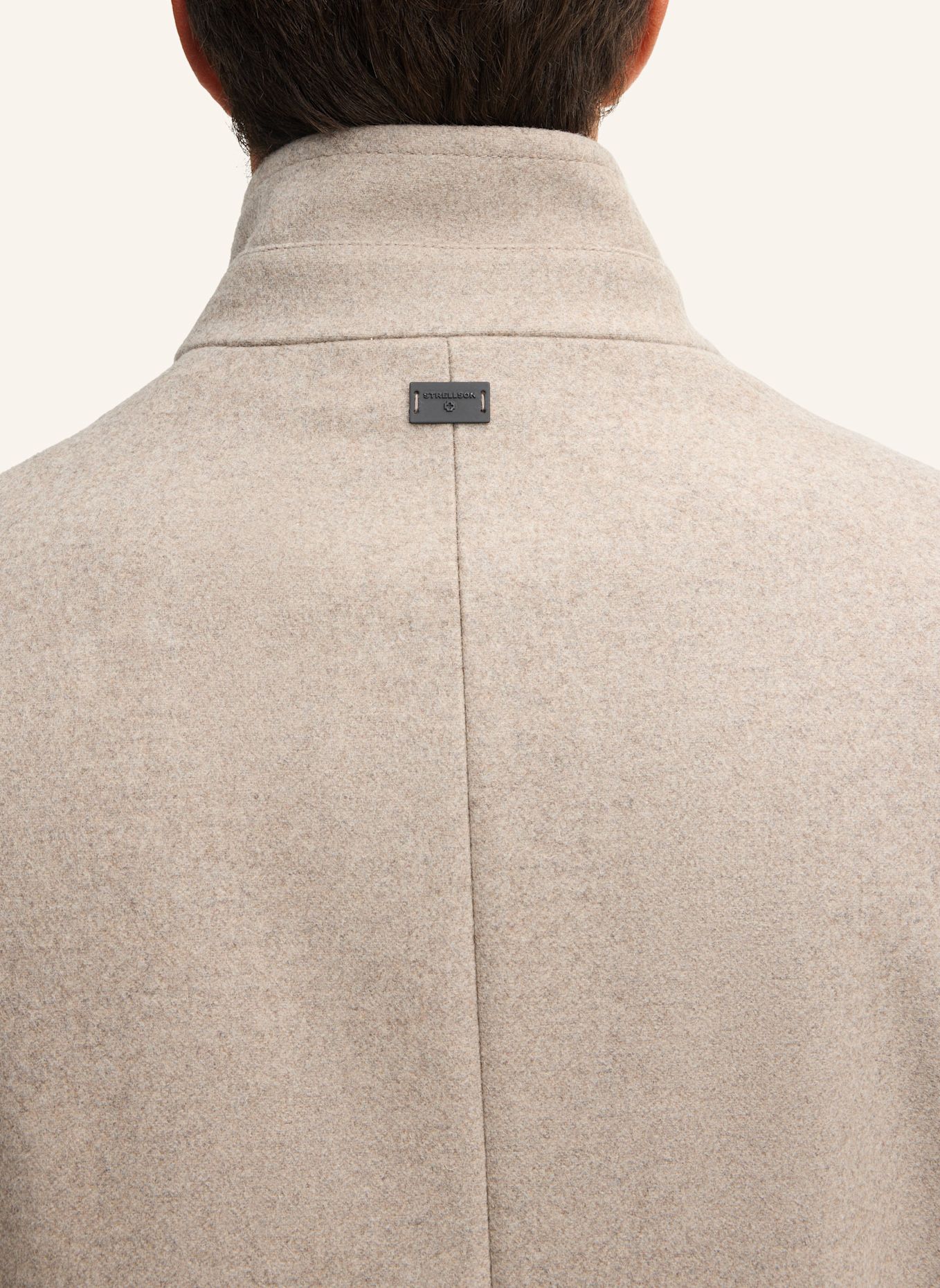 STRELLSON Wollmantel FINCHLEY 2.0: BEIGE