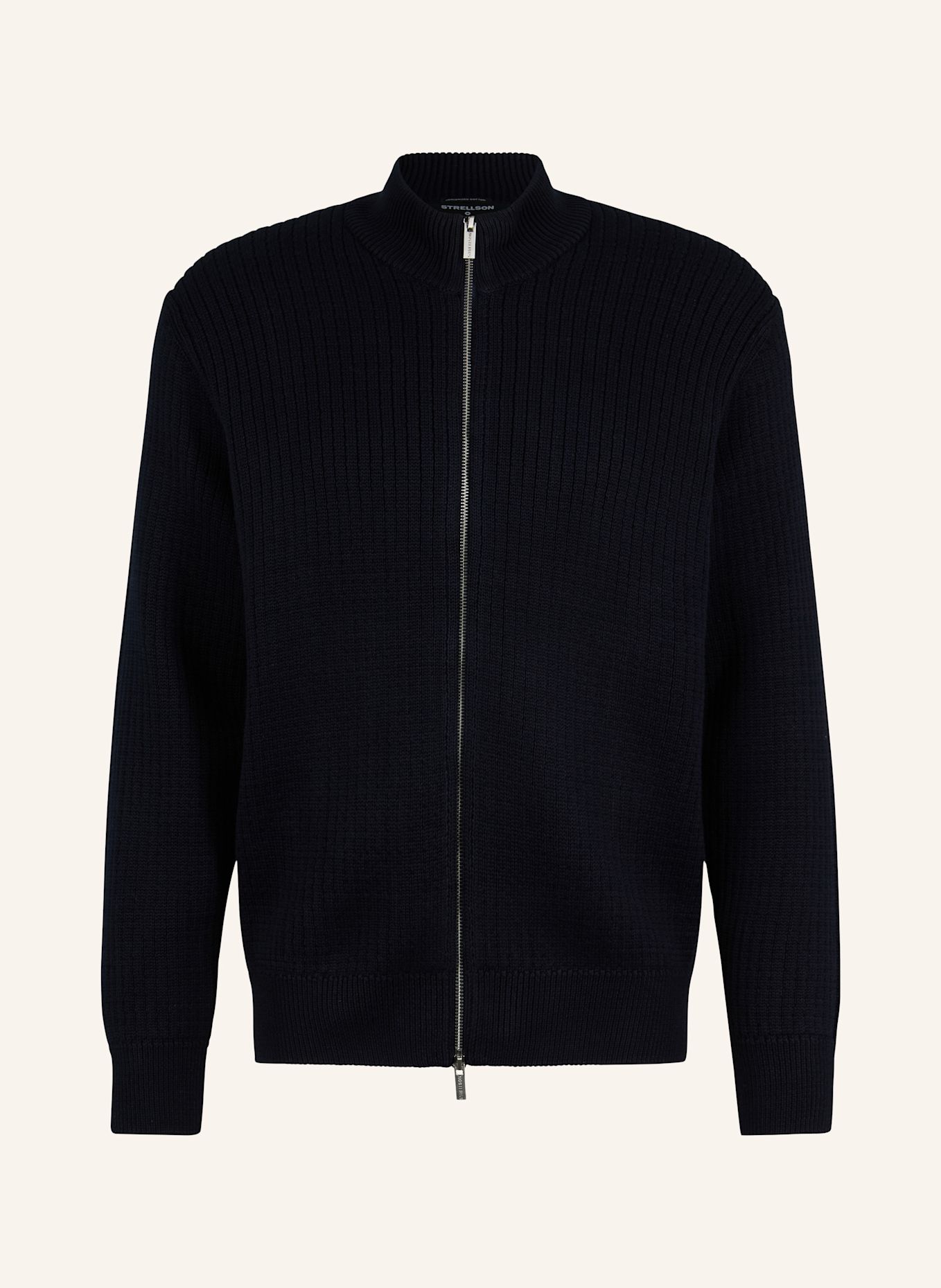 STRELLSON Strickjacke: DUNKELBLAU