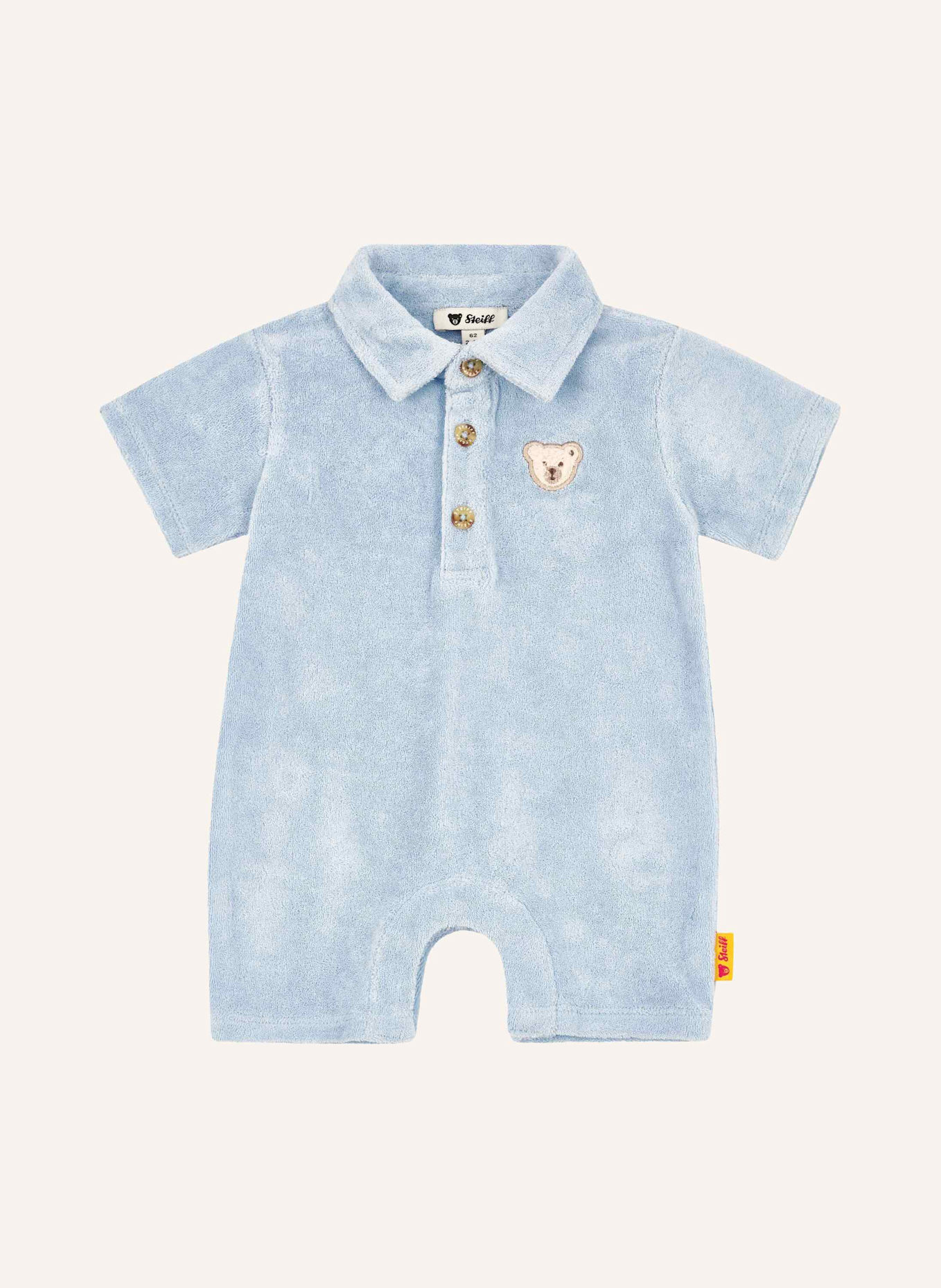 Steiff Poloshirt LEO CLUB: HELLBLAU