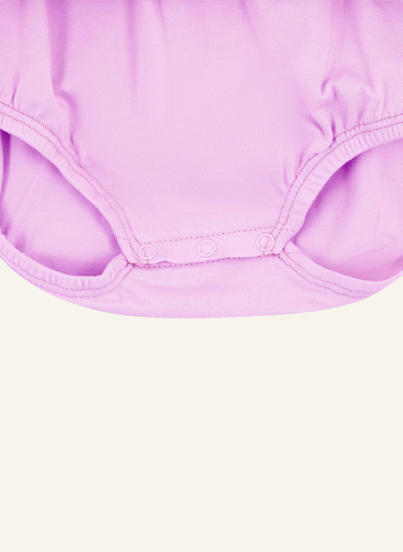 Steiff Strampler ohne Arme CHERRY CAKE: LILA