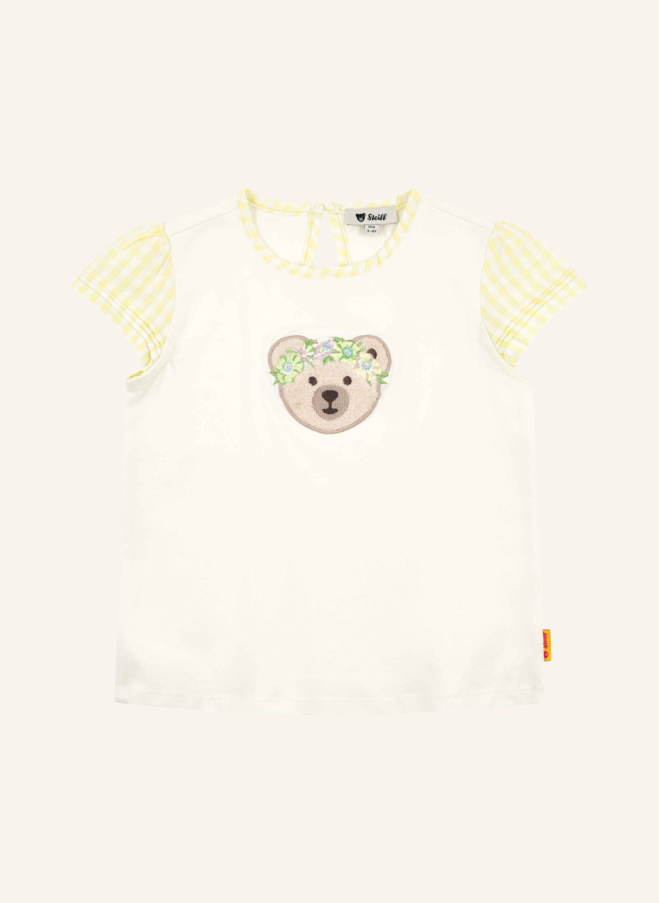 Steiff T-Shirt ALOHA: WEISS