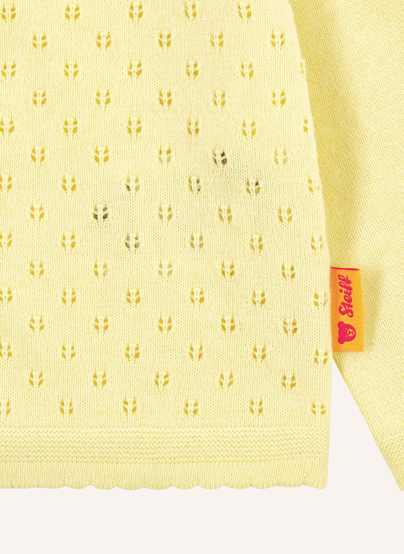 Steiff Strickjacke ALOHA: GELB