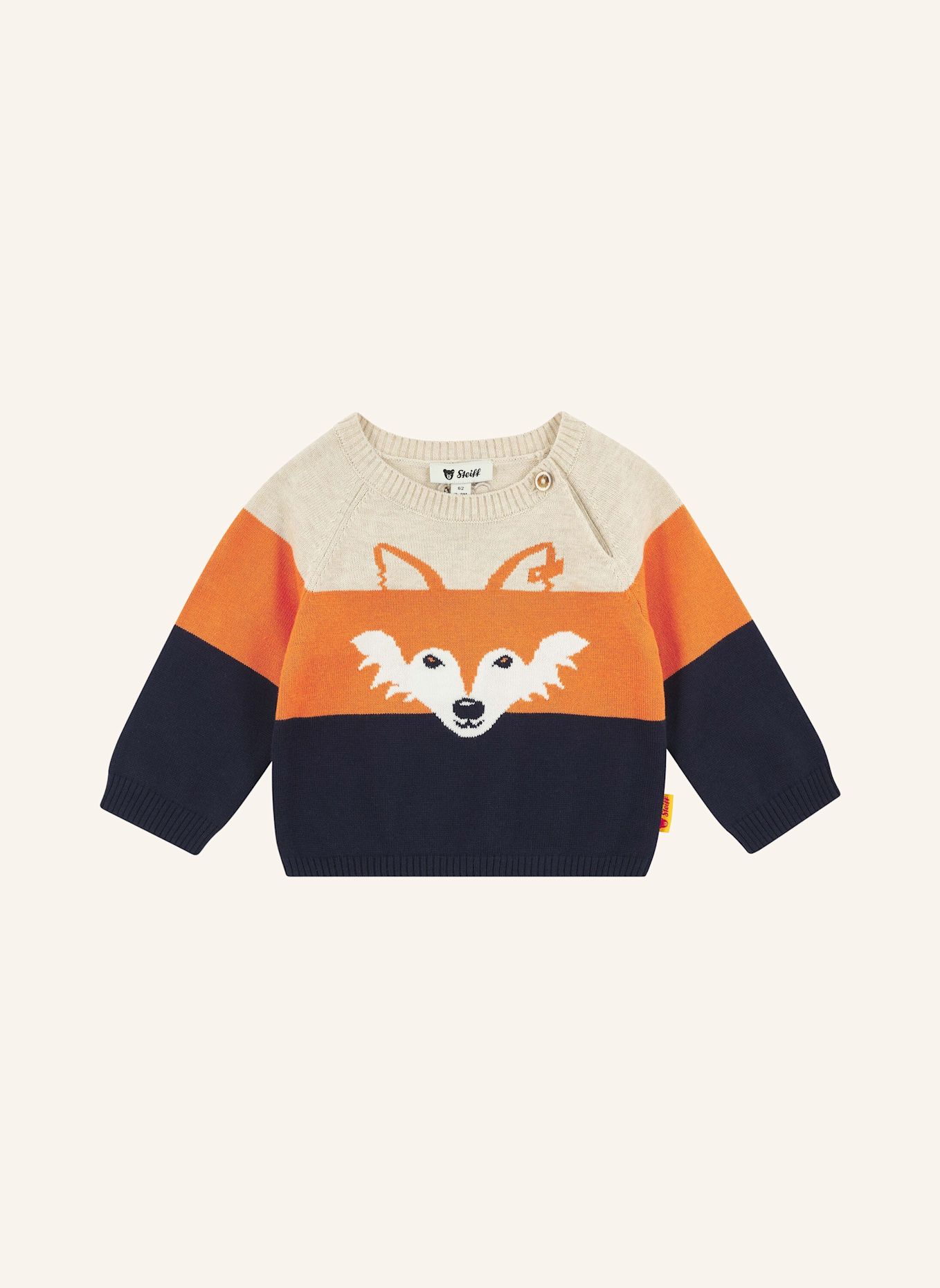 Steiff Pullover WINTER ADVENTURE: BEIGE