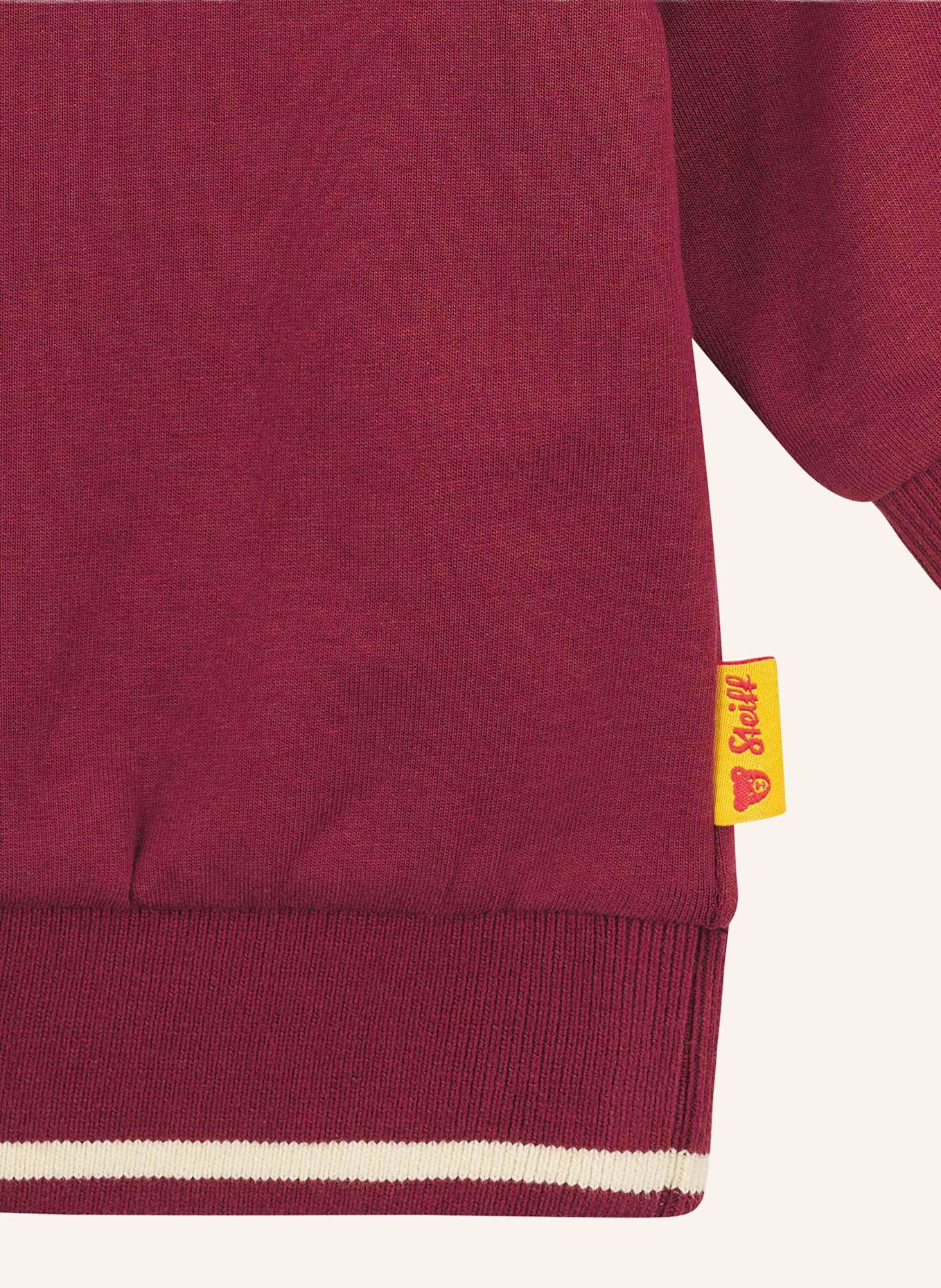 Steiff Sweatshirt FESTIVE LUXE: ROT