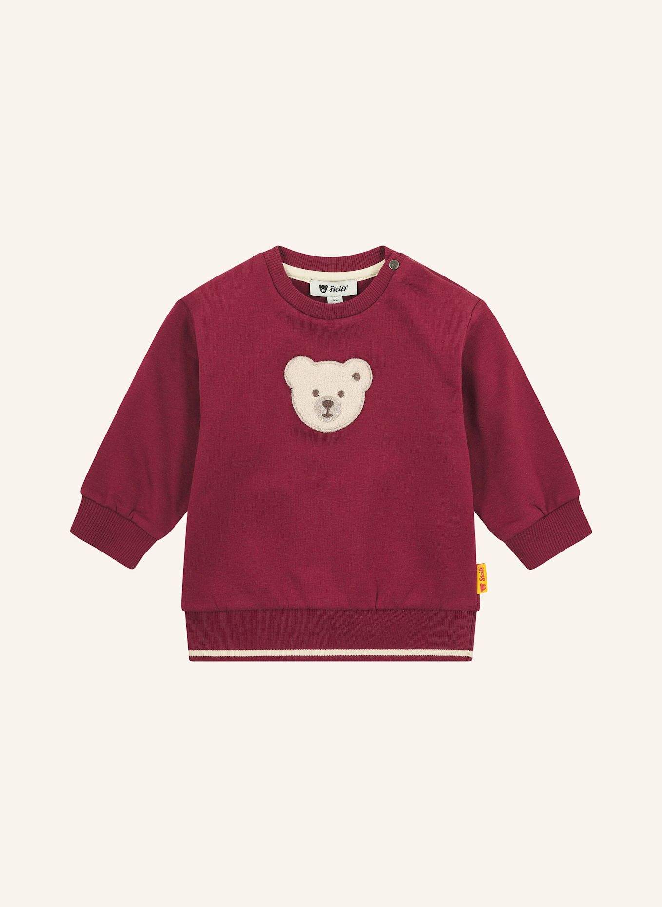 Steiff Sweatshirt FESTIVE LUXE: ROT