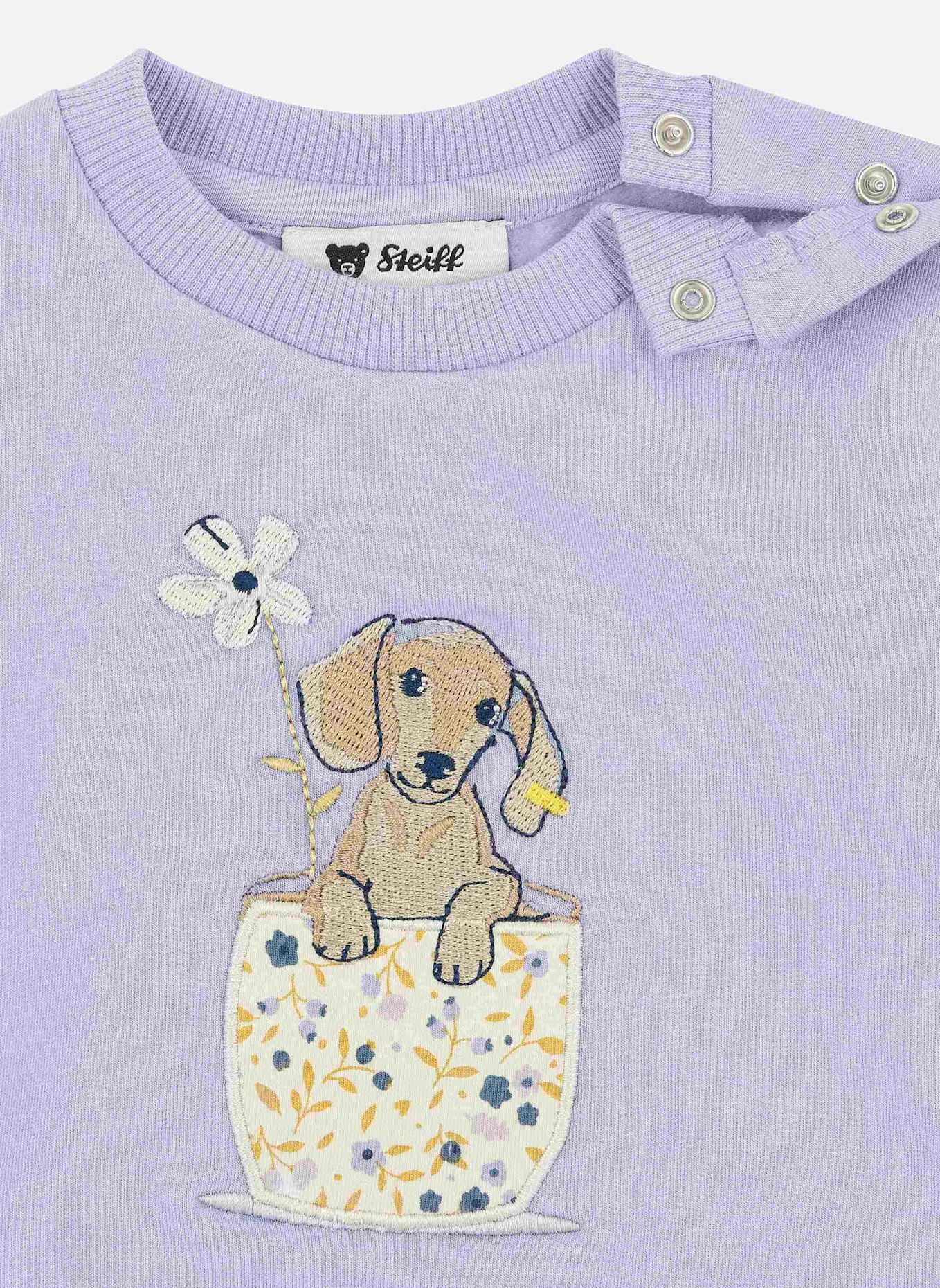 Steiff Sweatshirt WOOF & FLUFF: LILA