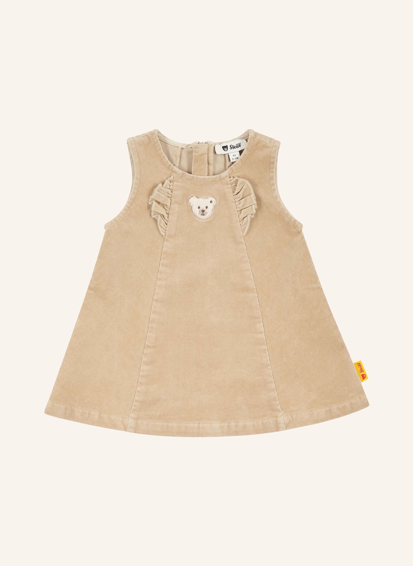 Steiff Cordkleid WINTER ADVENTURE: BEIGE