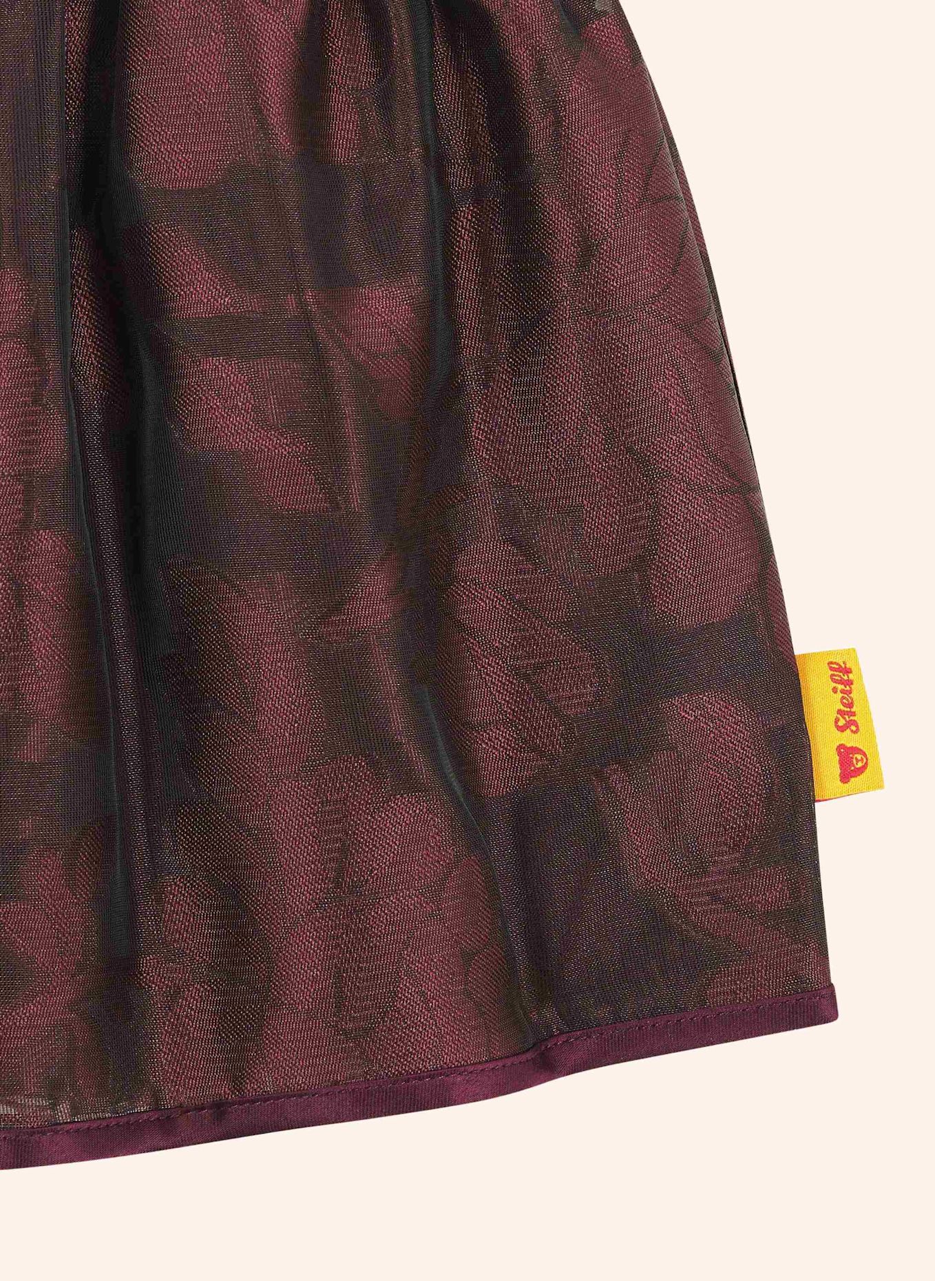 Steiff Kleid FESTIVE LUXE: ROT