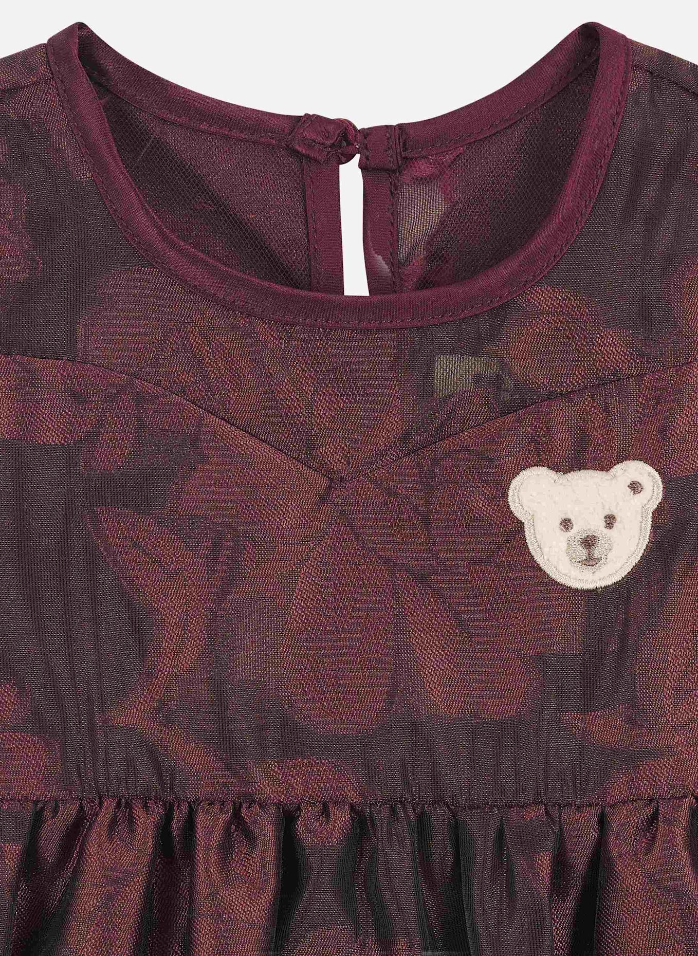 Steiff Kleid FESTIVE LUXE: ROT